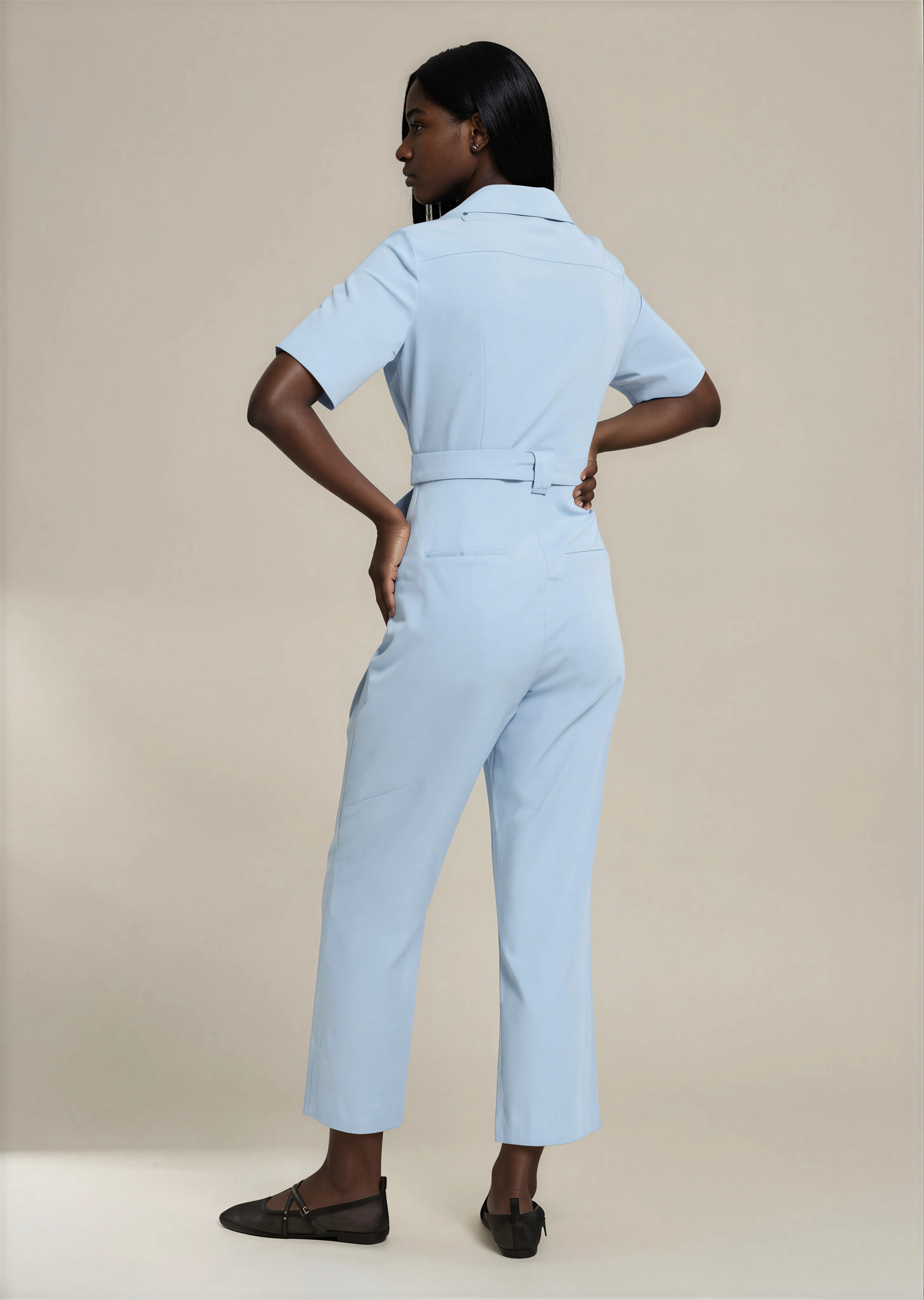 Sage Jumpsuit - Blue - Image 3