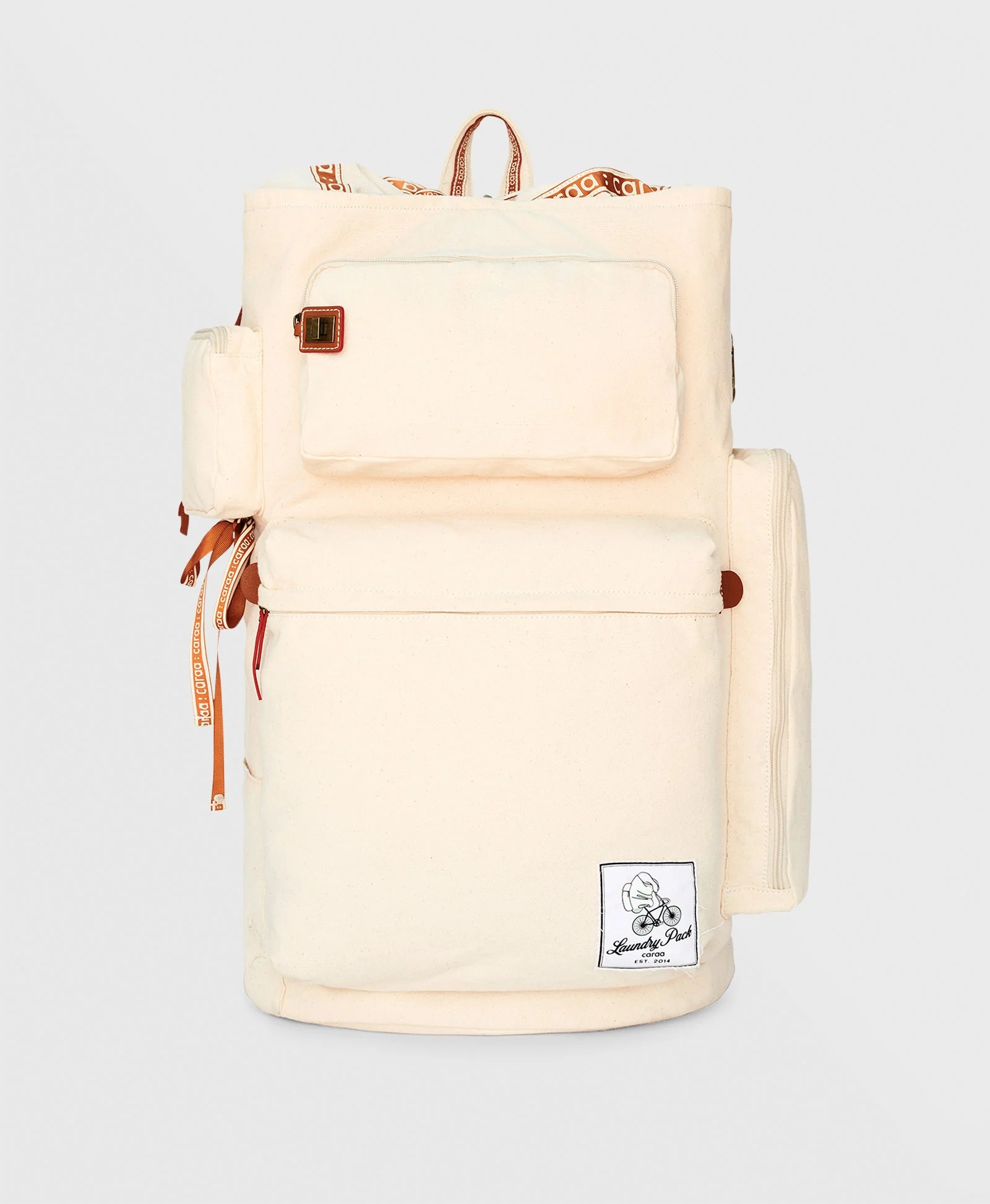 Laundry Backpack - Natural Canvas - Image 4