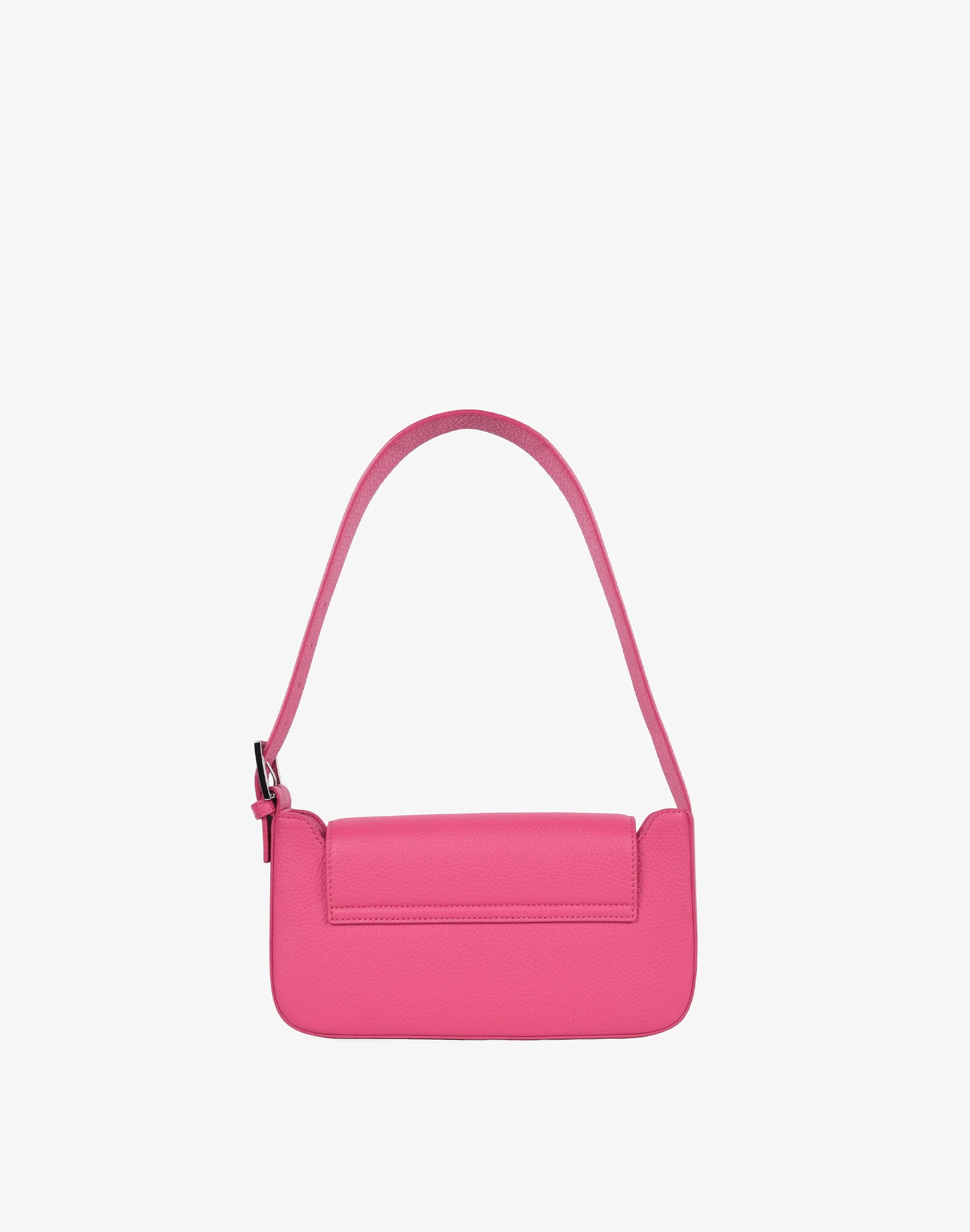 Luxe Buckle Bag - Fuschia - Image 3