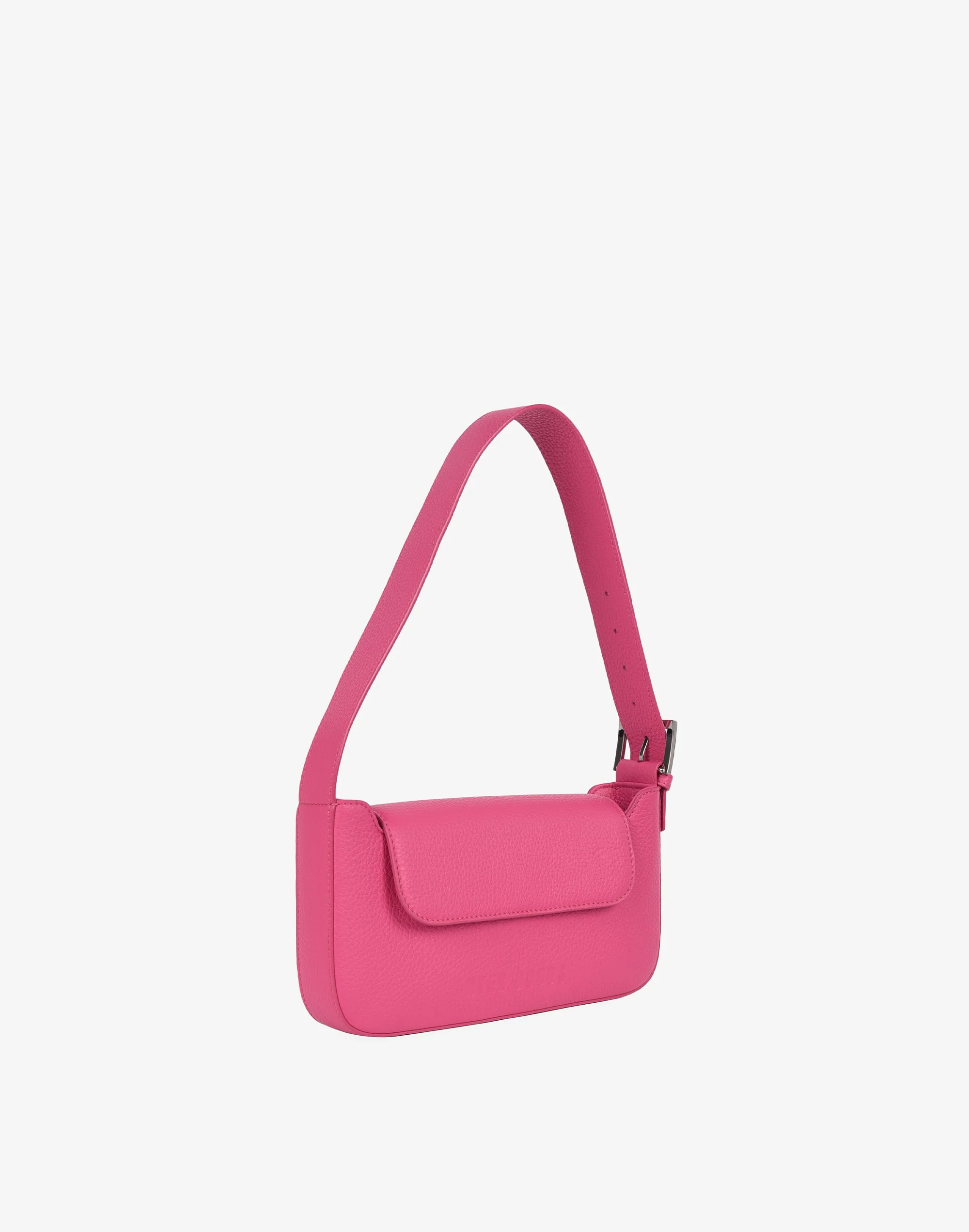 Luxe Buckle Bag - Fuschia - Image 4