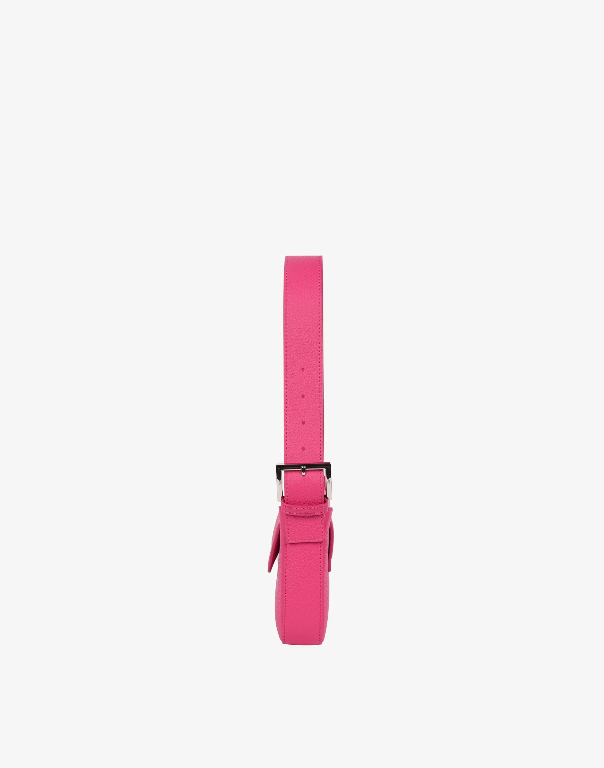 Luxe Buckle Bag - Fuschia - Image 5