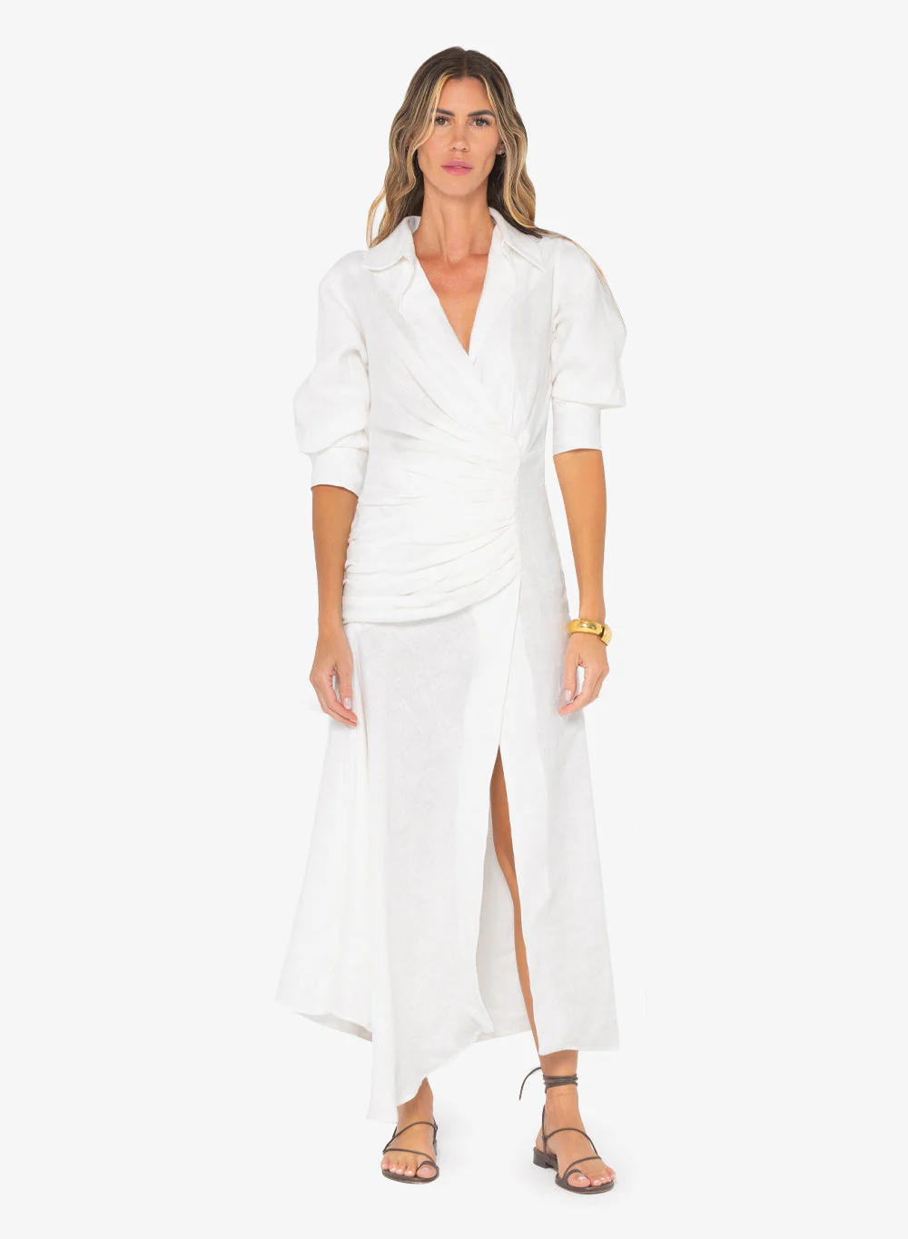 Lydia Dress - Ecru