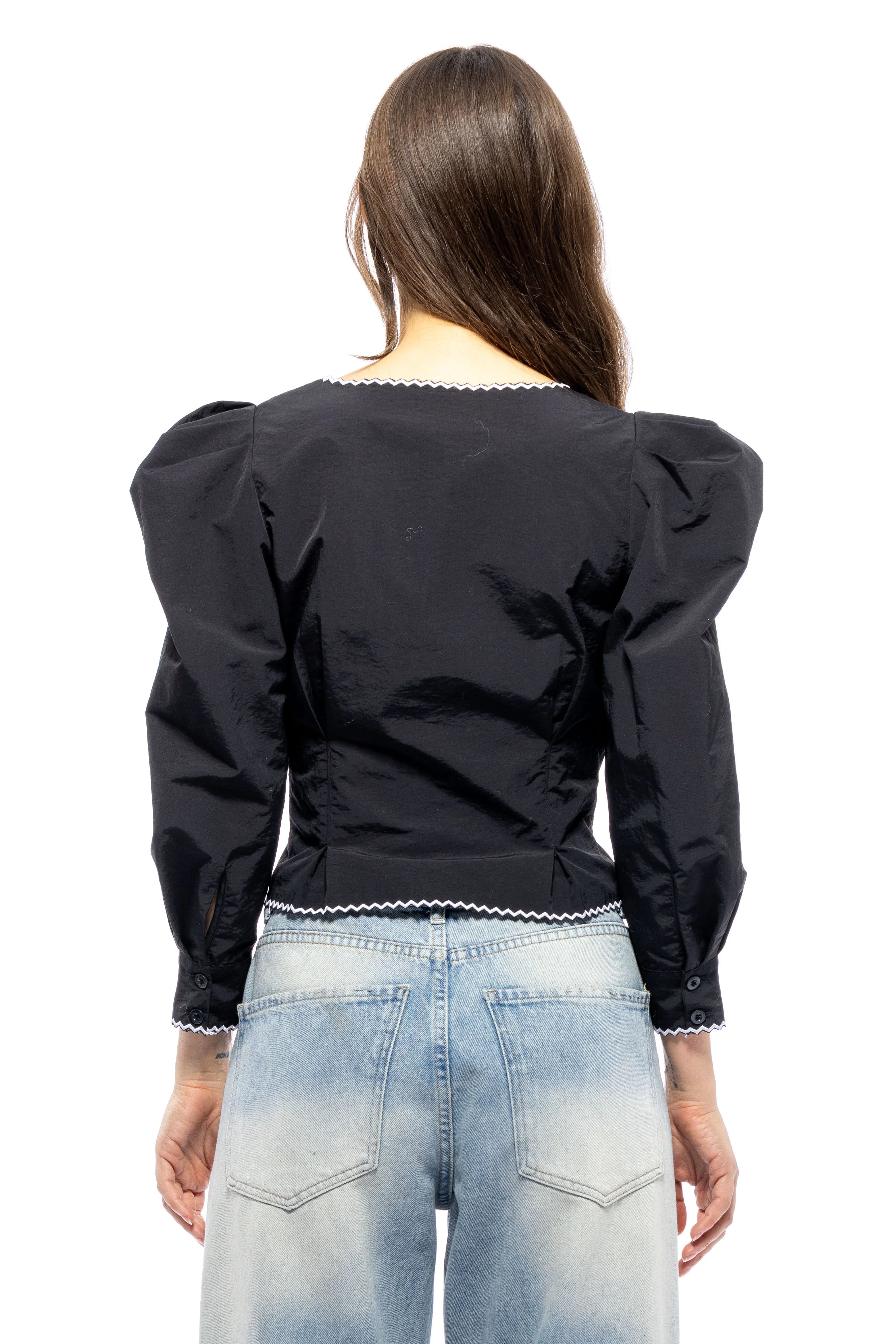 Mabel Top - Black - Image 3