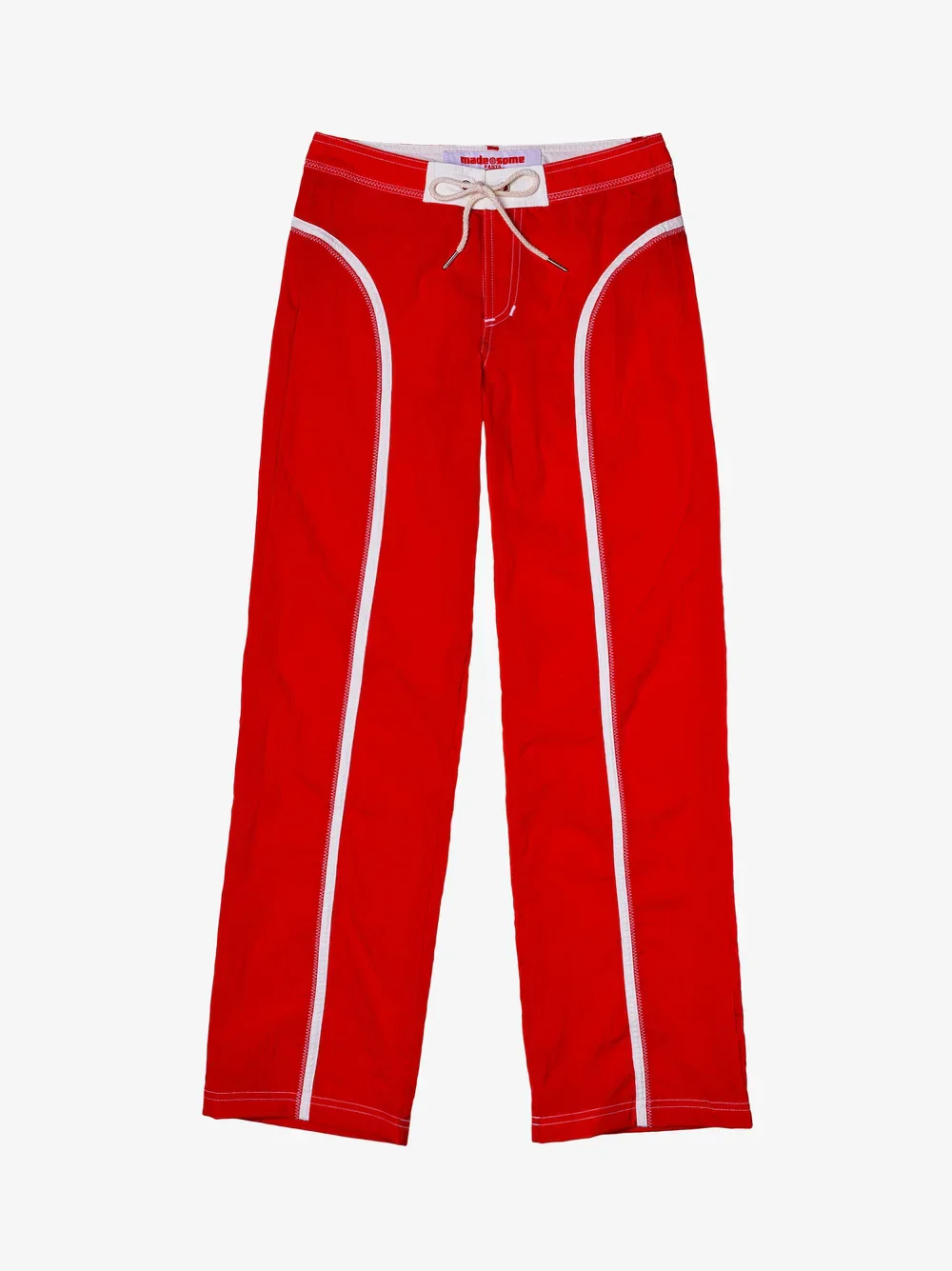 Made Some Nylon Pants - Red/White