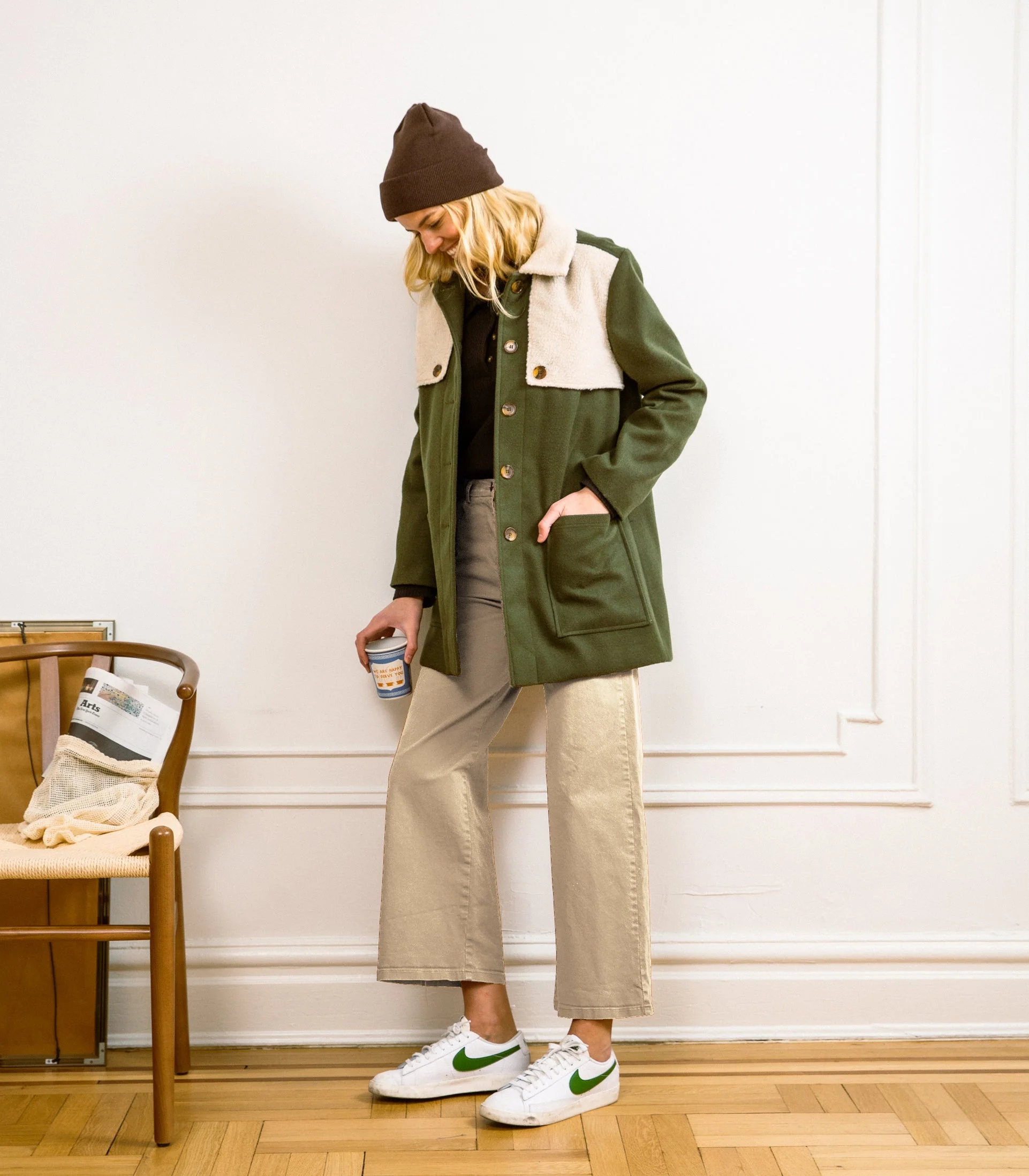 Maggie Field Jacket - Green - Image 3