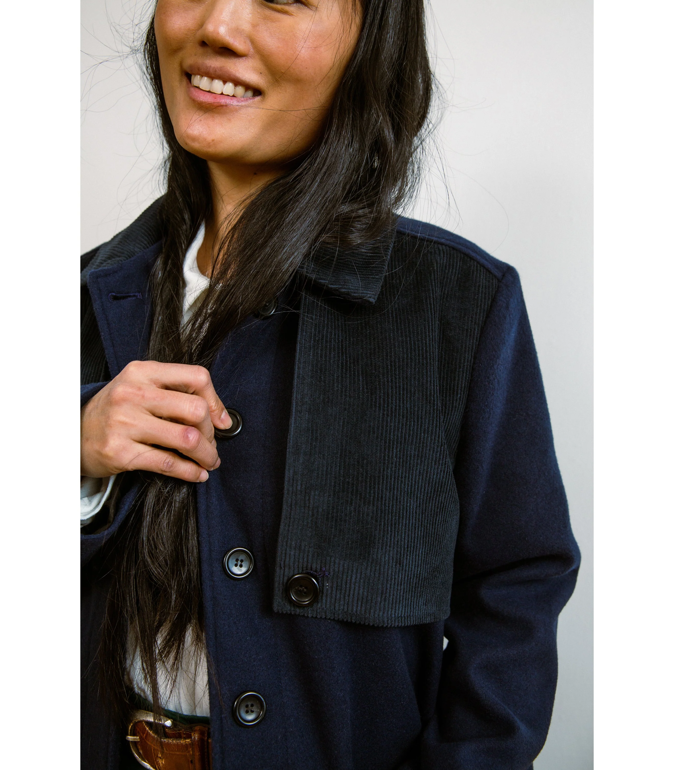 Maggie Field Jacket - Navy - Image 3