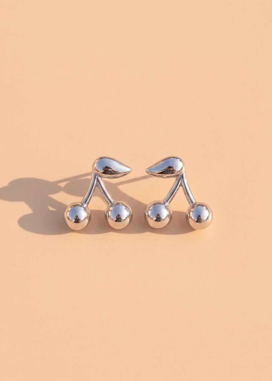 Maraschino Studs - Stainless Steel