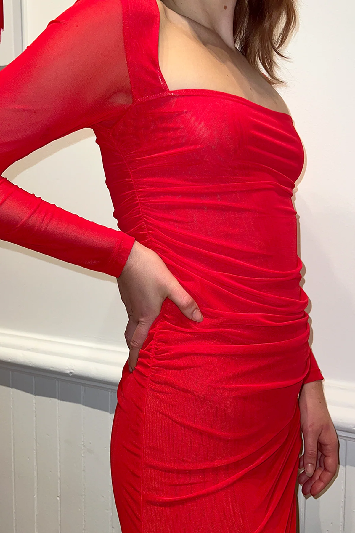 Marilis Dress - Tomato - Image 10