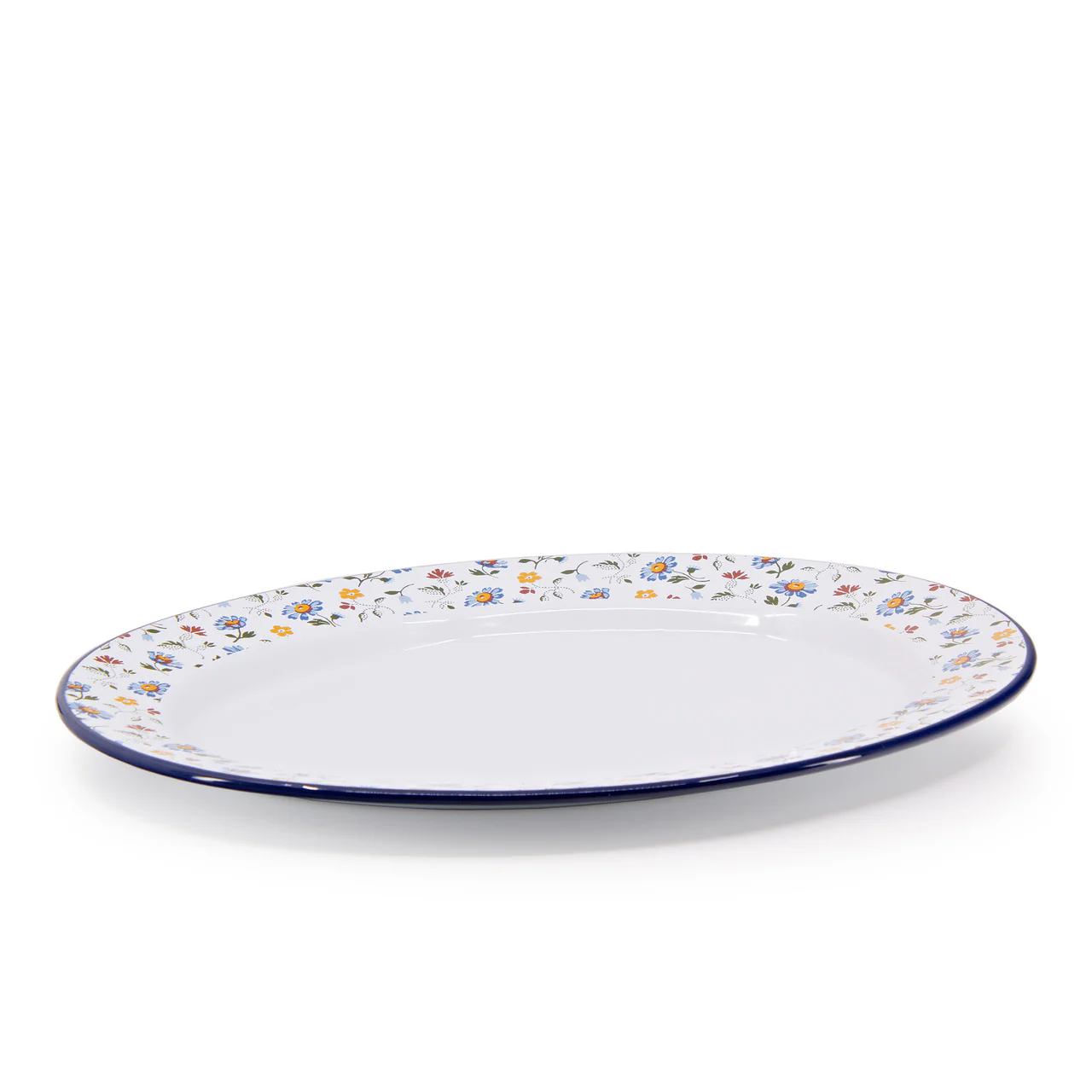 Max Humphrey x CCH Flowers Oval Tray - Blue - Image 3