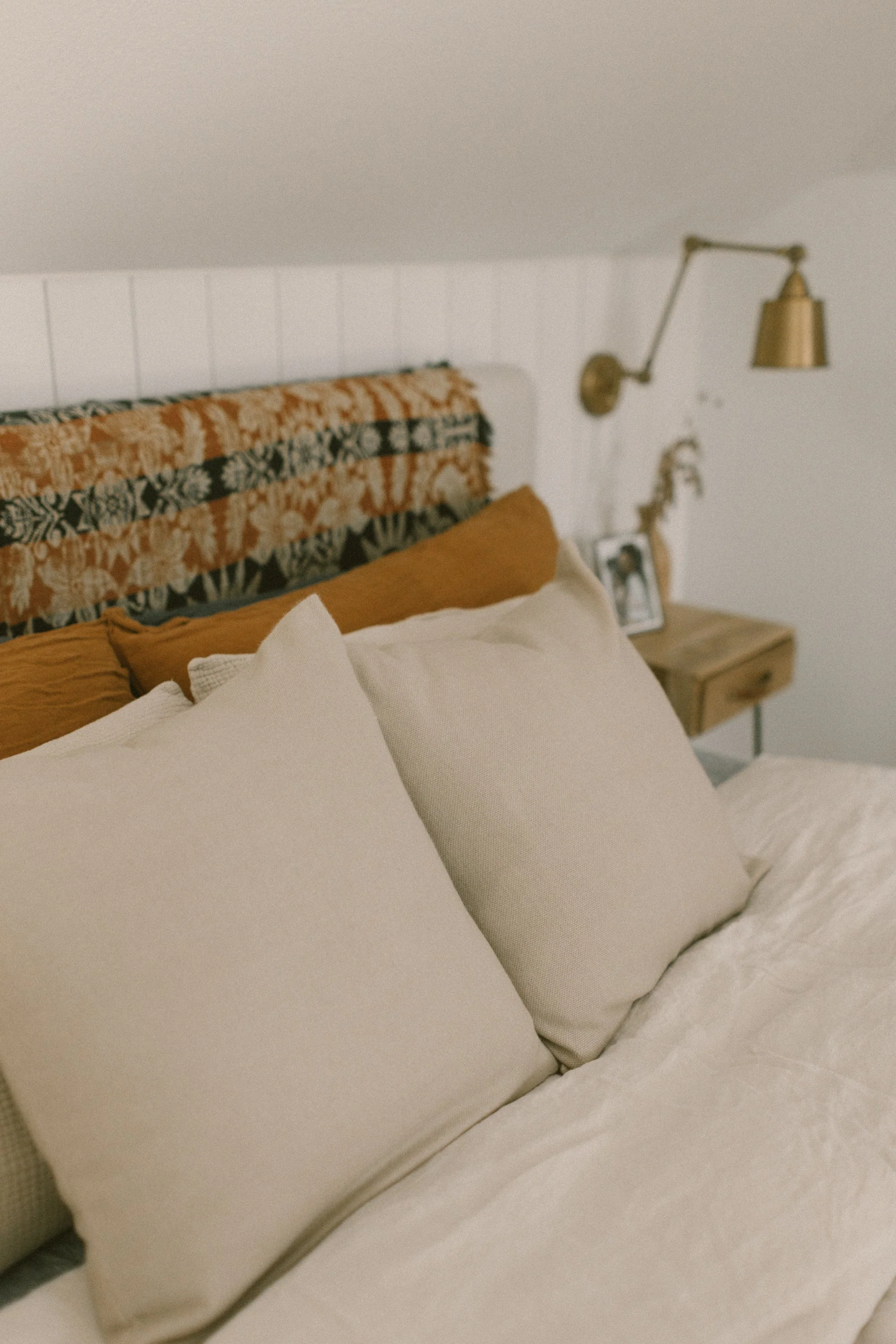 Micah Handwoven 100% Cashmere Pillow Cover - Image 3