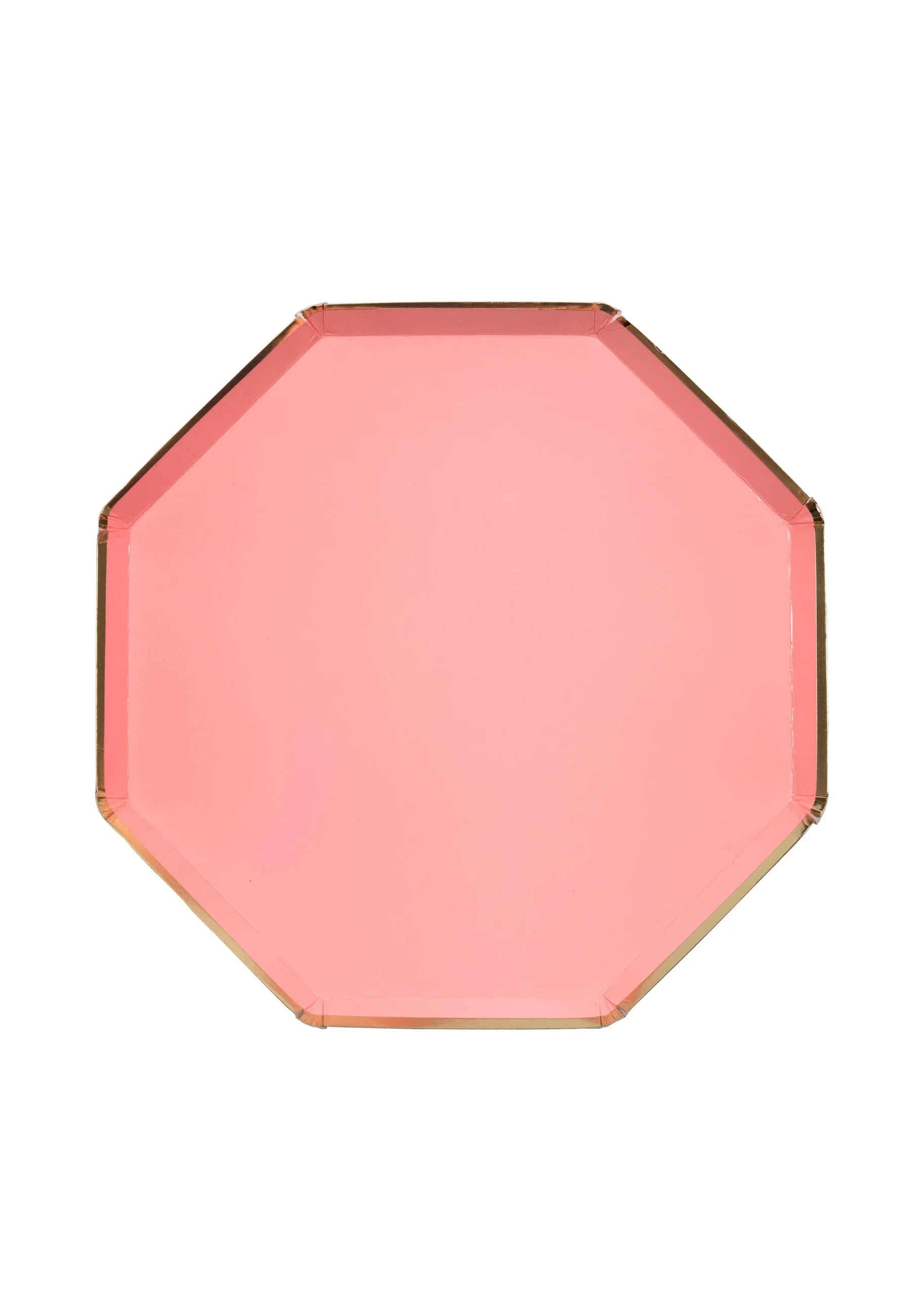 Neon Coral Dinner Plates