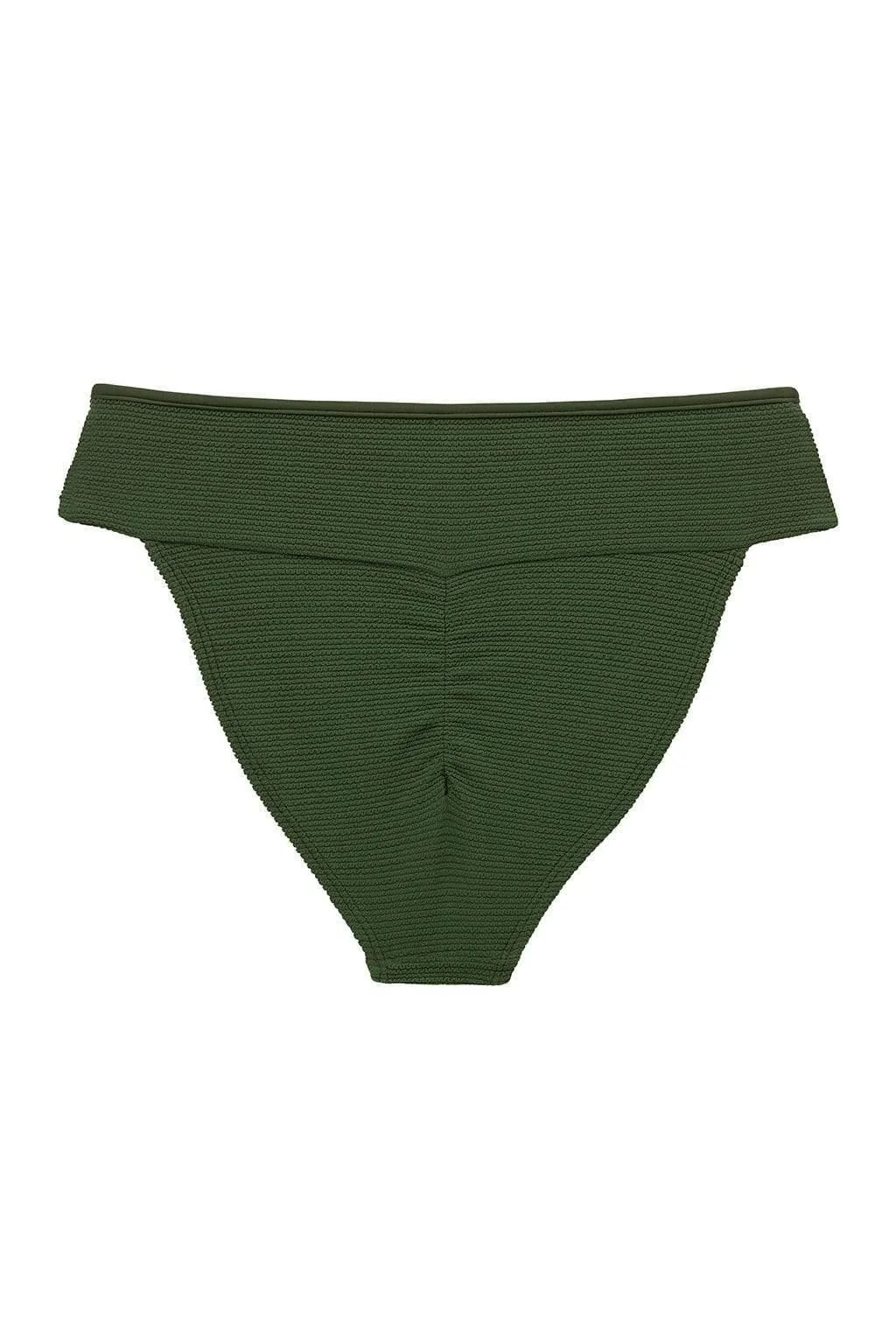 Olive Micro Scrunch Tamarindo Bikini Bottom - Image 4