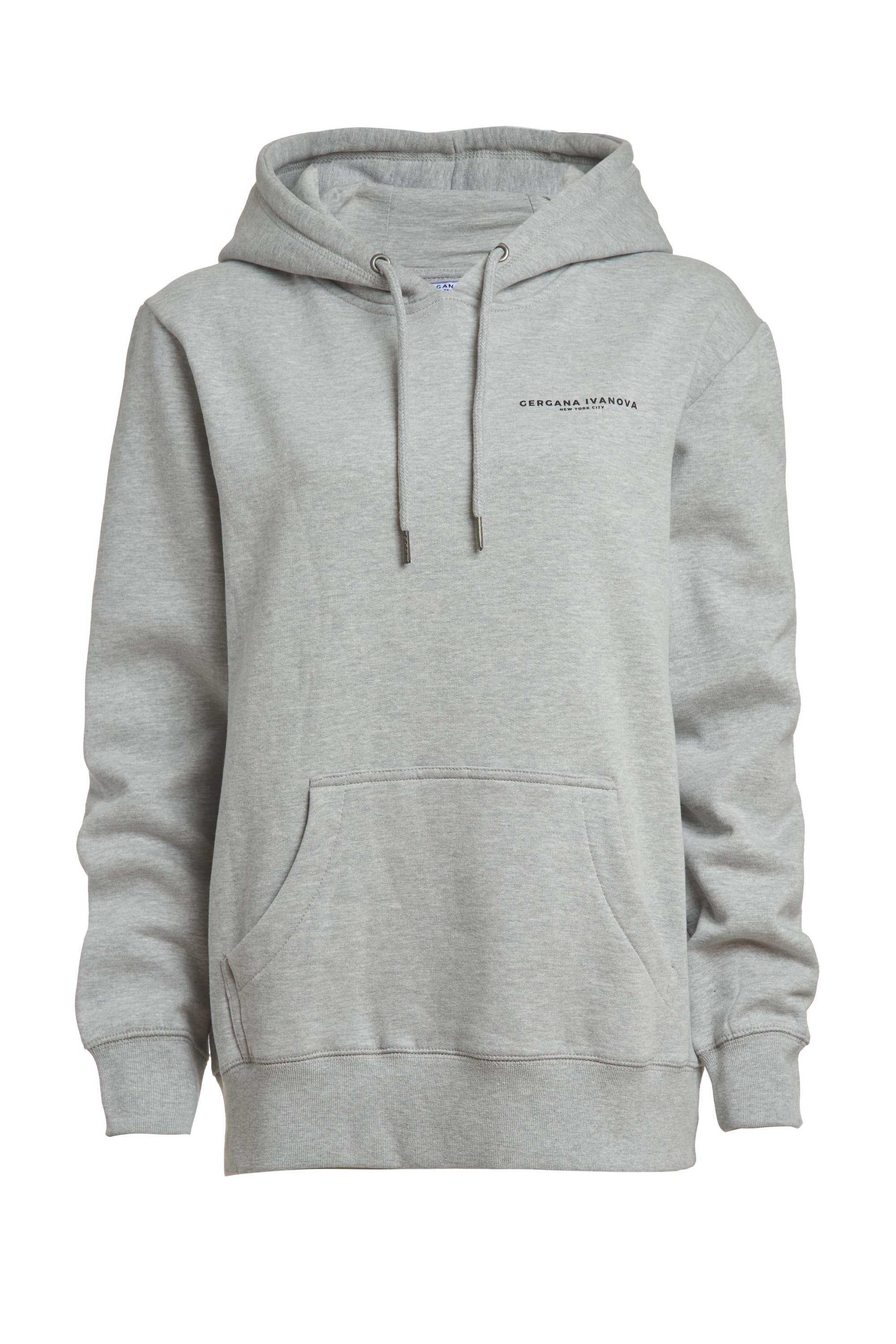 Organic Cotton Hoodie - Grey - Image 2