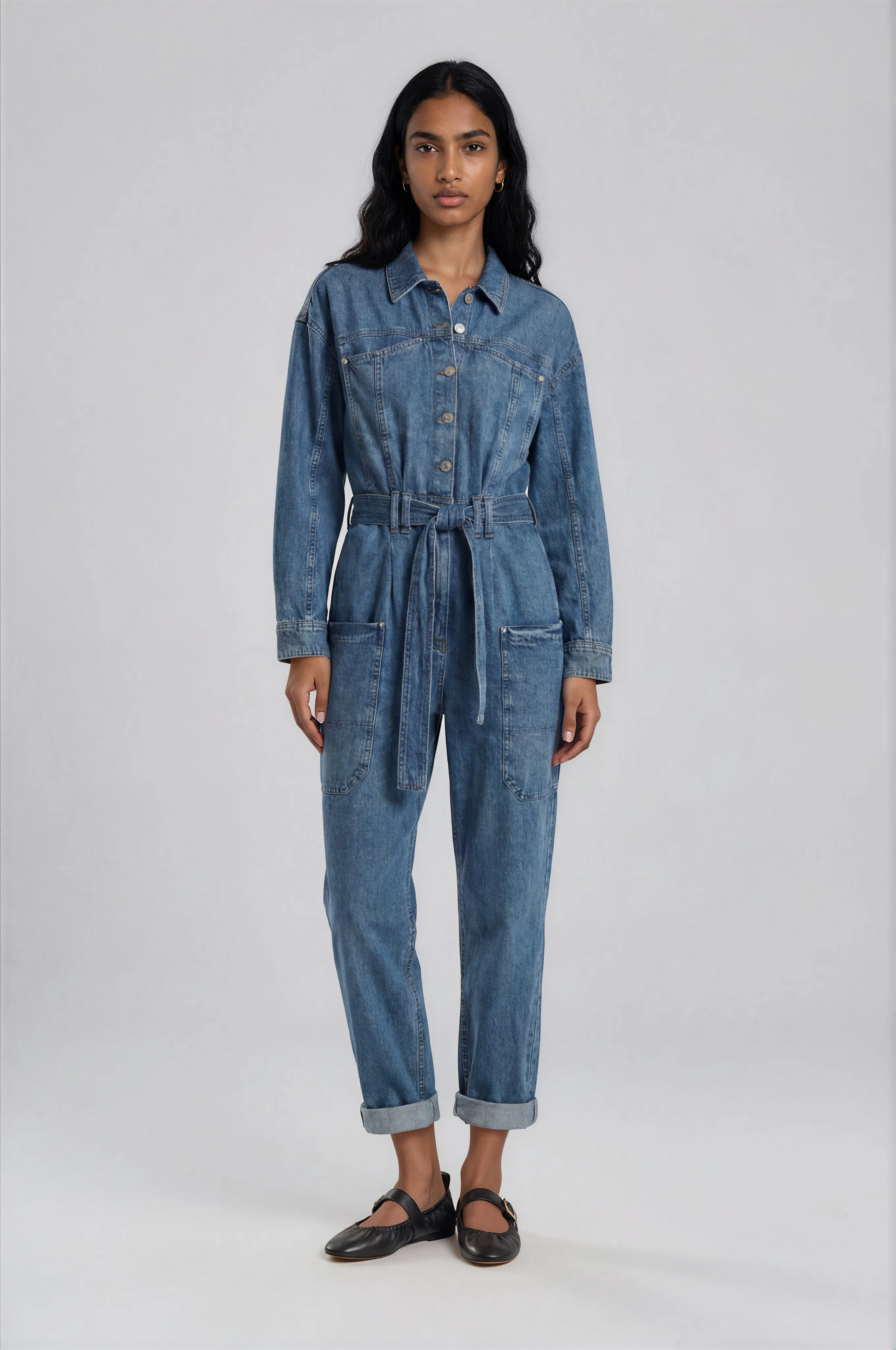 Enza Jumpsuit - Blue - Image 4