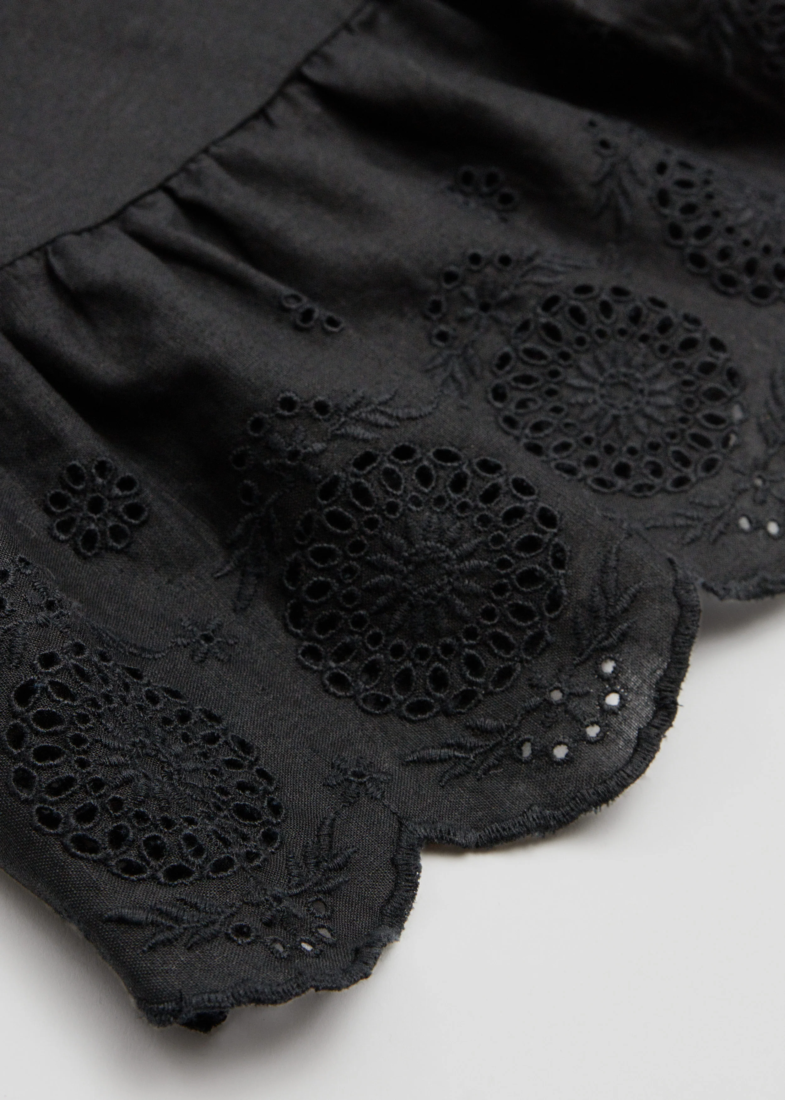 Lenora Blouse - Black - Image 3