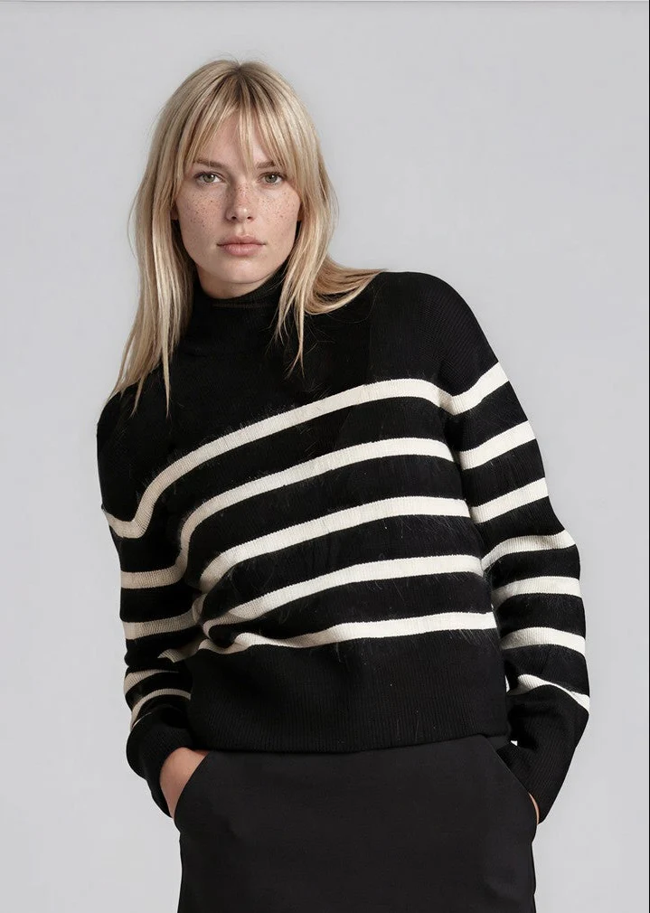 Nadette Mohair Sweater - Black