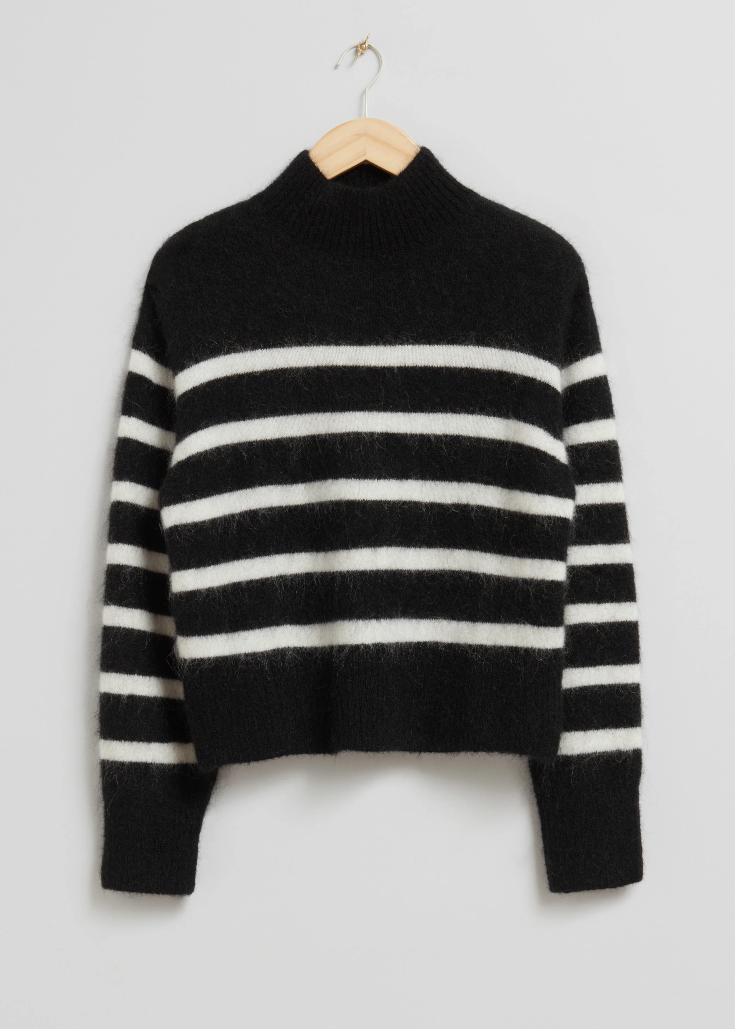 Nadette Mohair Sweater - Black - Image 2