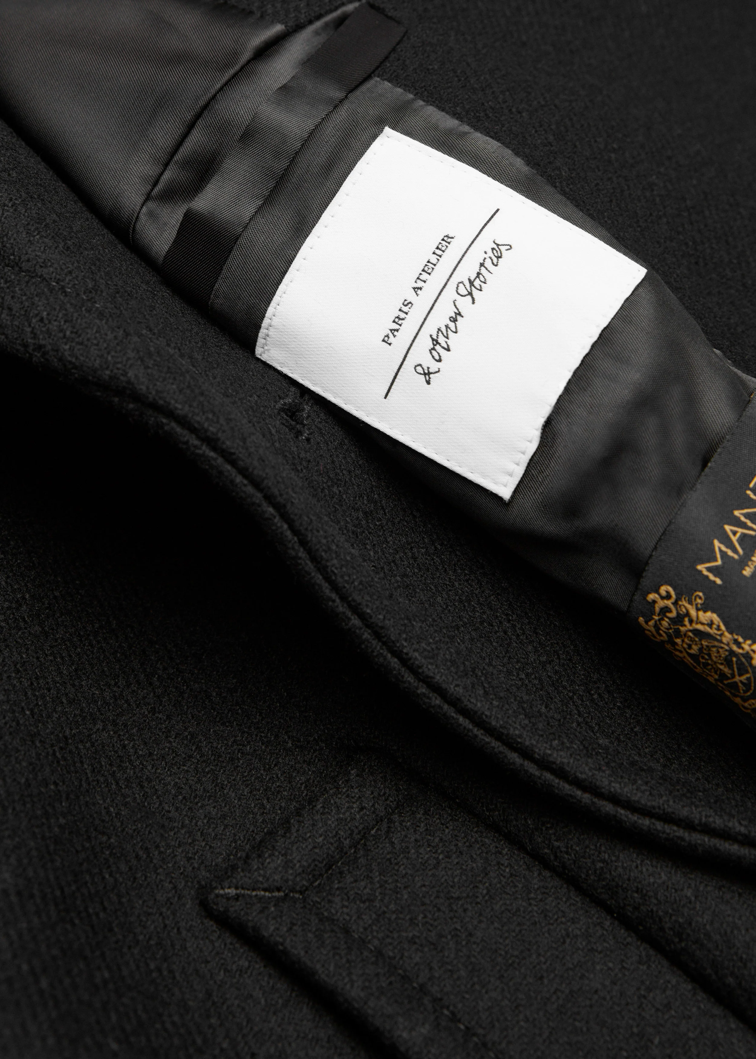 Tanya Coat - Black - Image 3