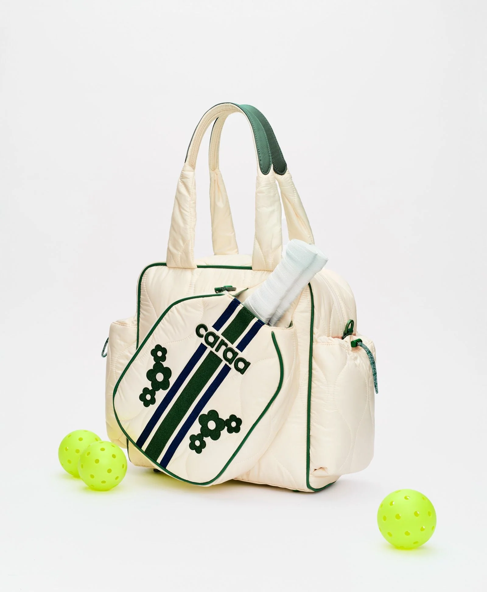 Pickleball Bag Nylon - Ivory - Image 6