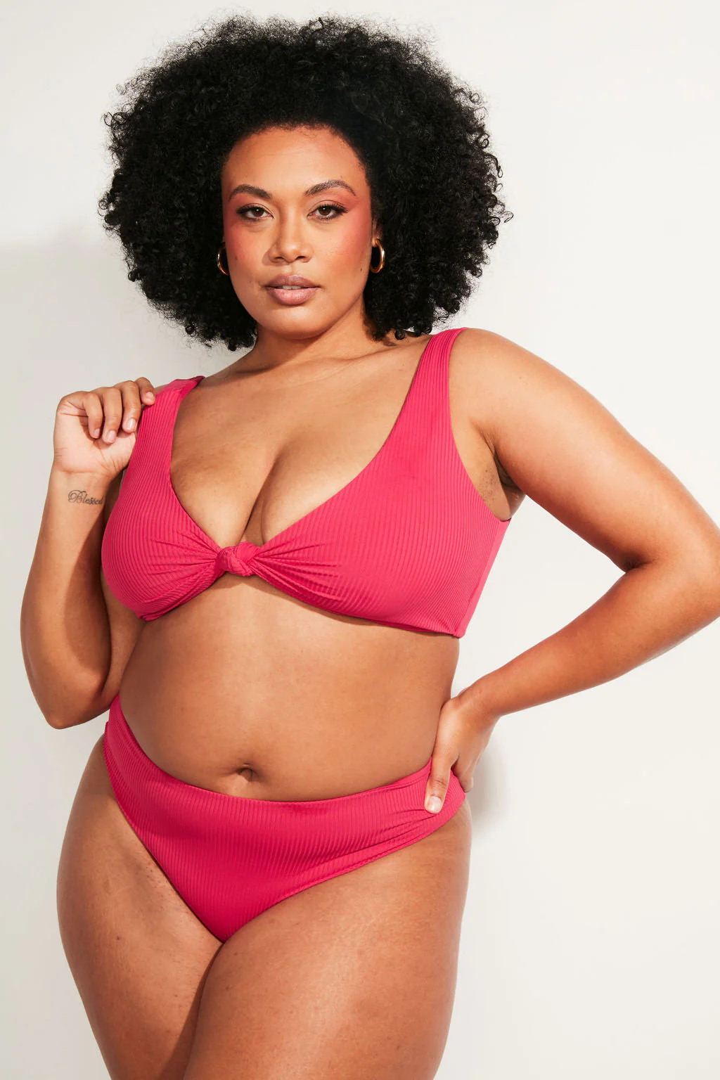 Playa Swim Top - Raspberry - Image 13