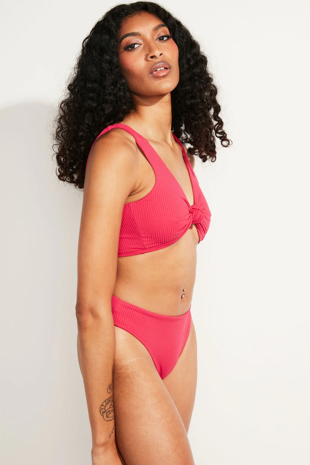Playa Swim Top - Raspberry - Image 9