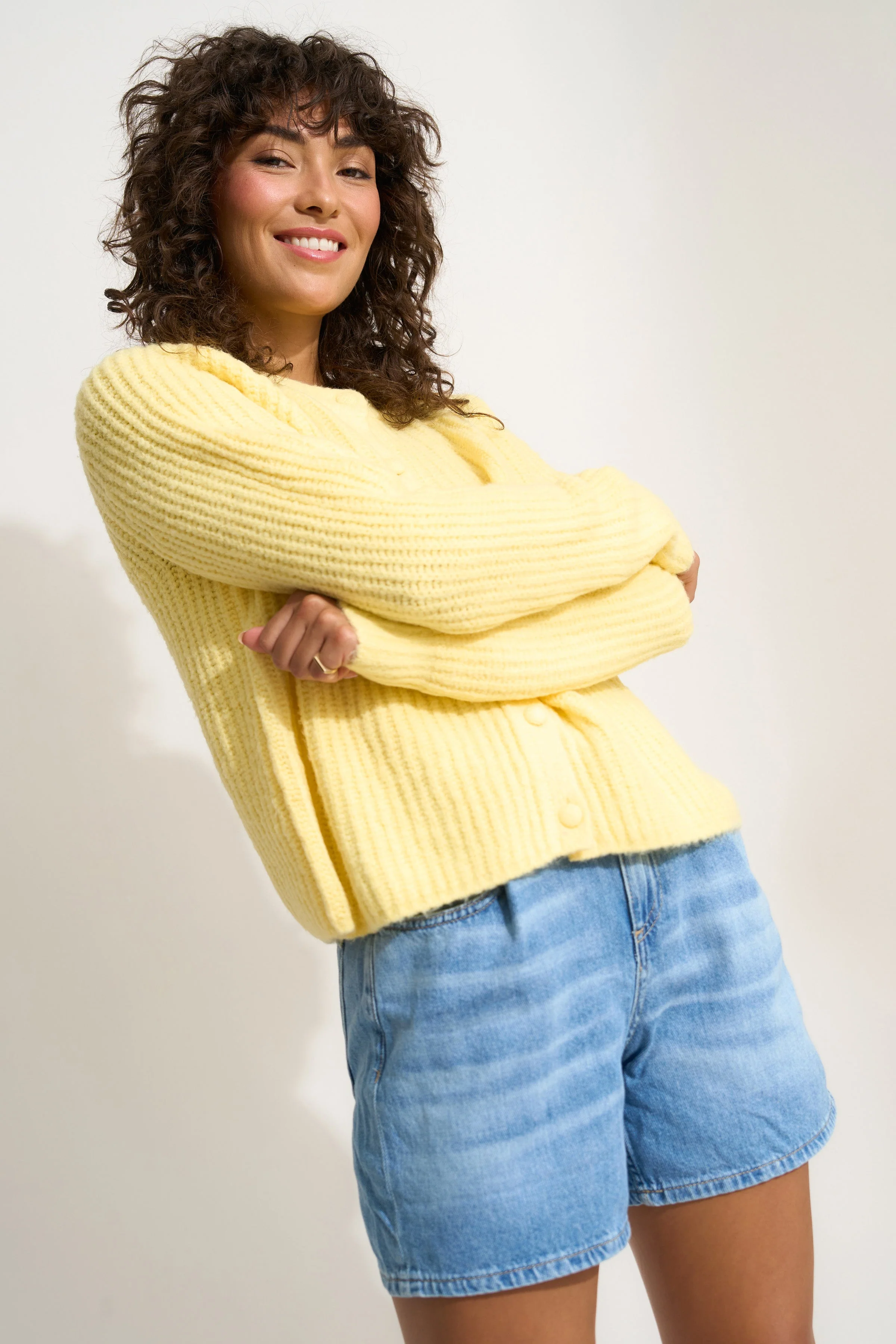Poppy Cardigan - Lemonade - Image 3