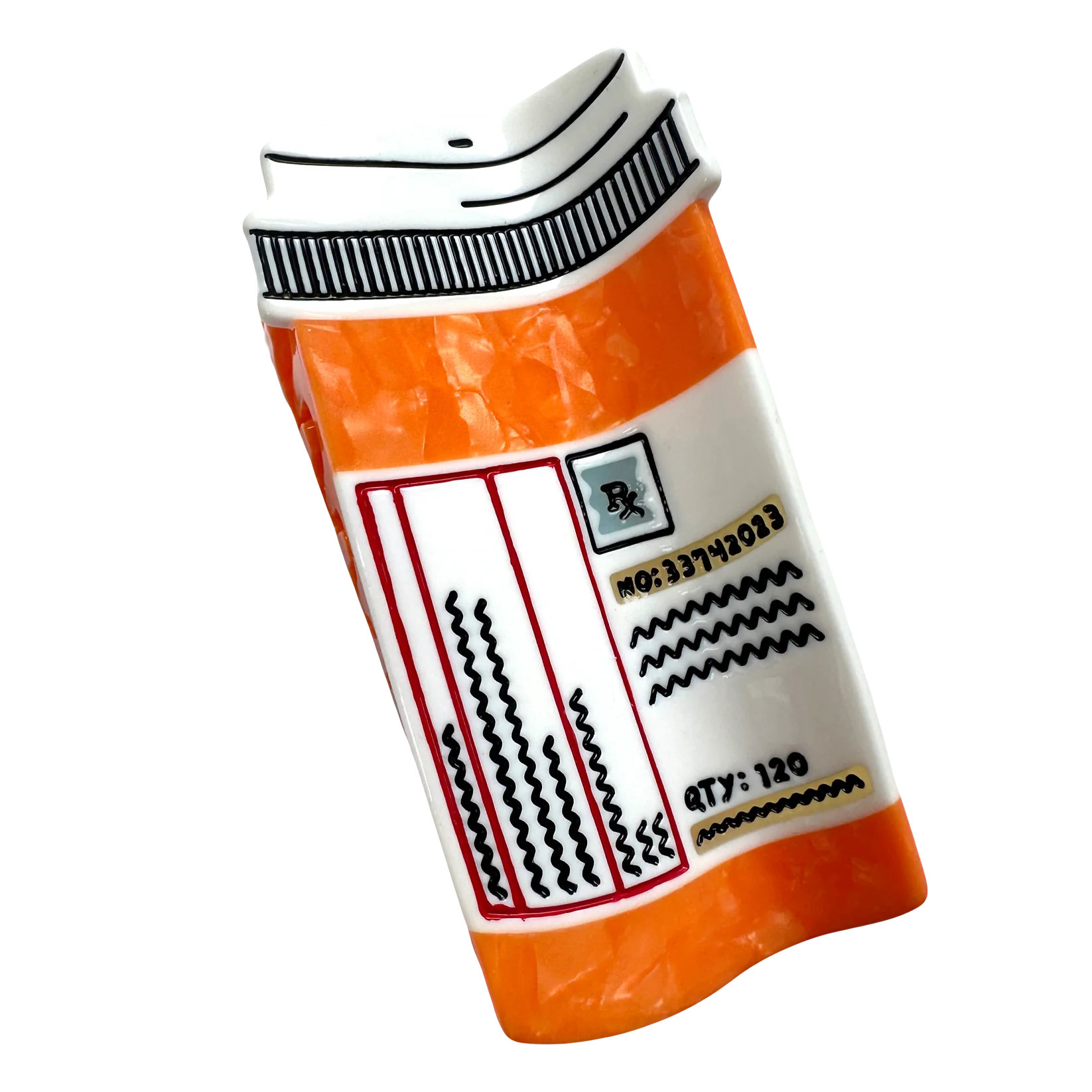 Prescription Bottle Hair Claw - Image 2
