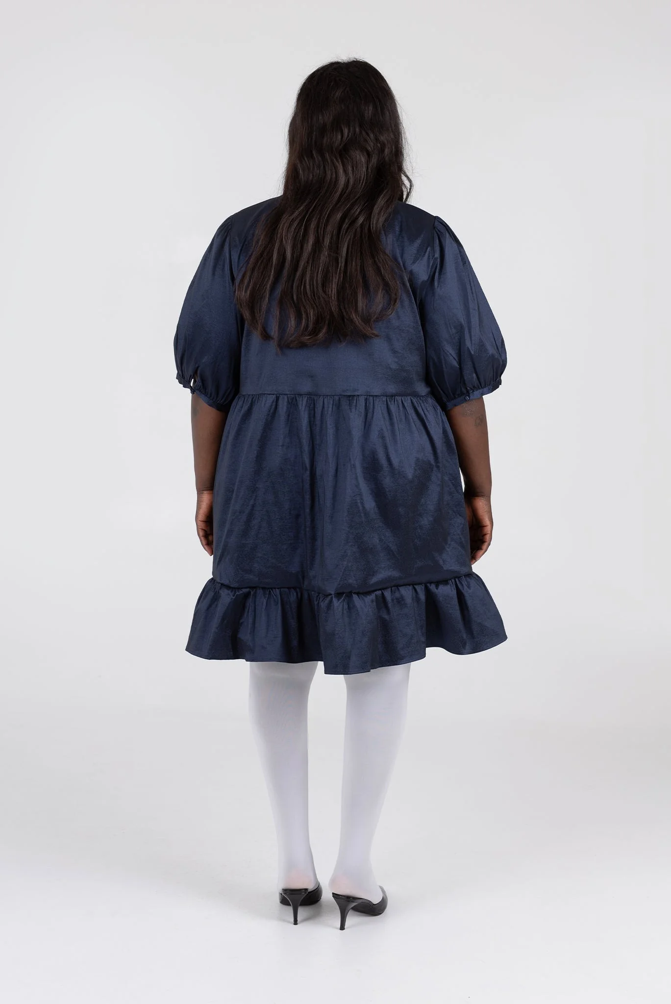 Rachel Dress - Navy - Image 7