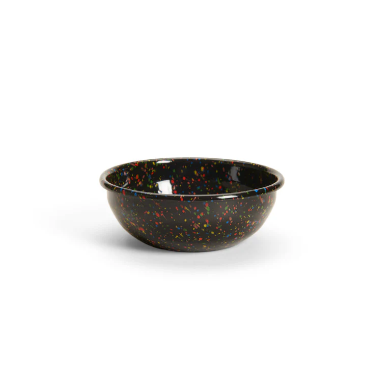 Rainbow Falls Cereal Bowl - Black