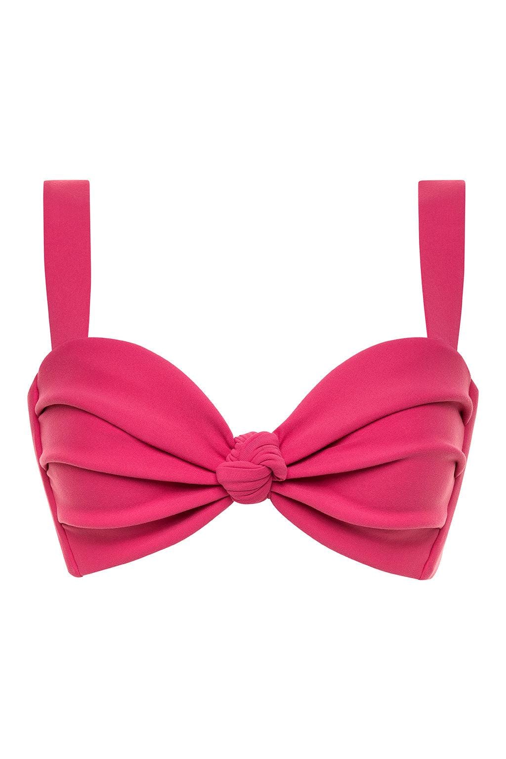 Raspberry Hayden Bikini Top - Image 2