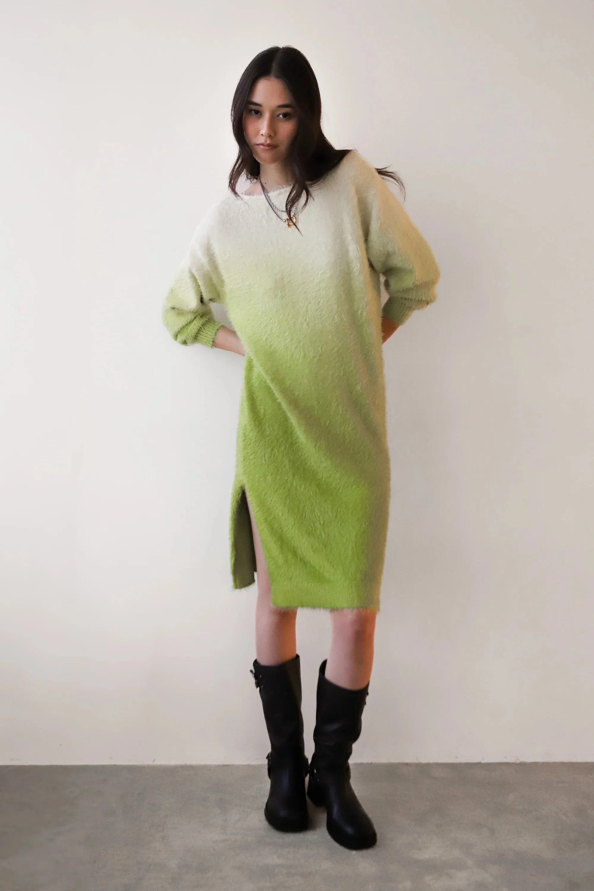 Remy Dip Dye Midi Dress