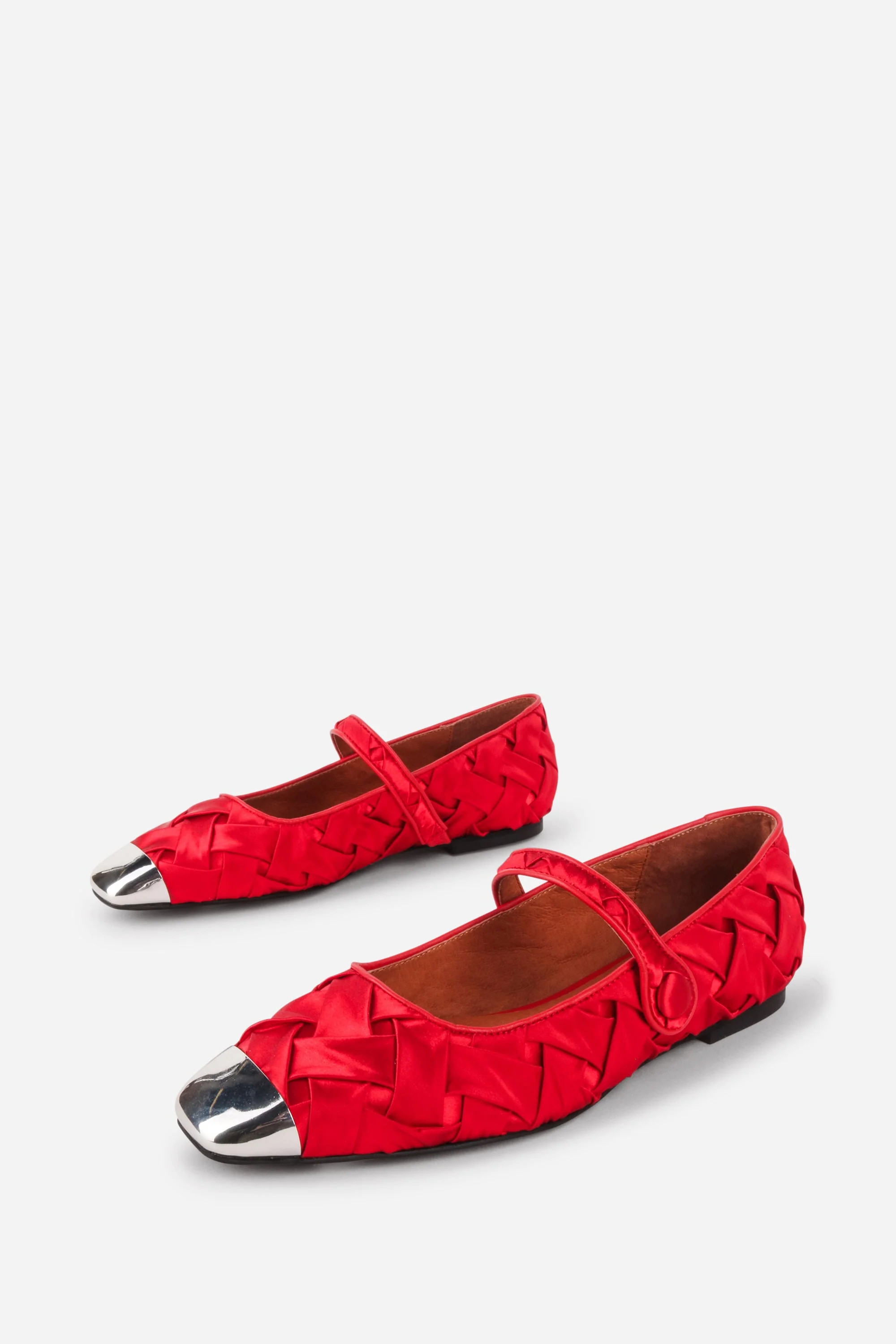 Ribbons Satin Braided Mary Jane Flat - Image 9