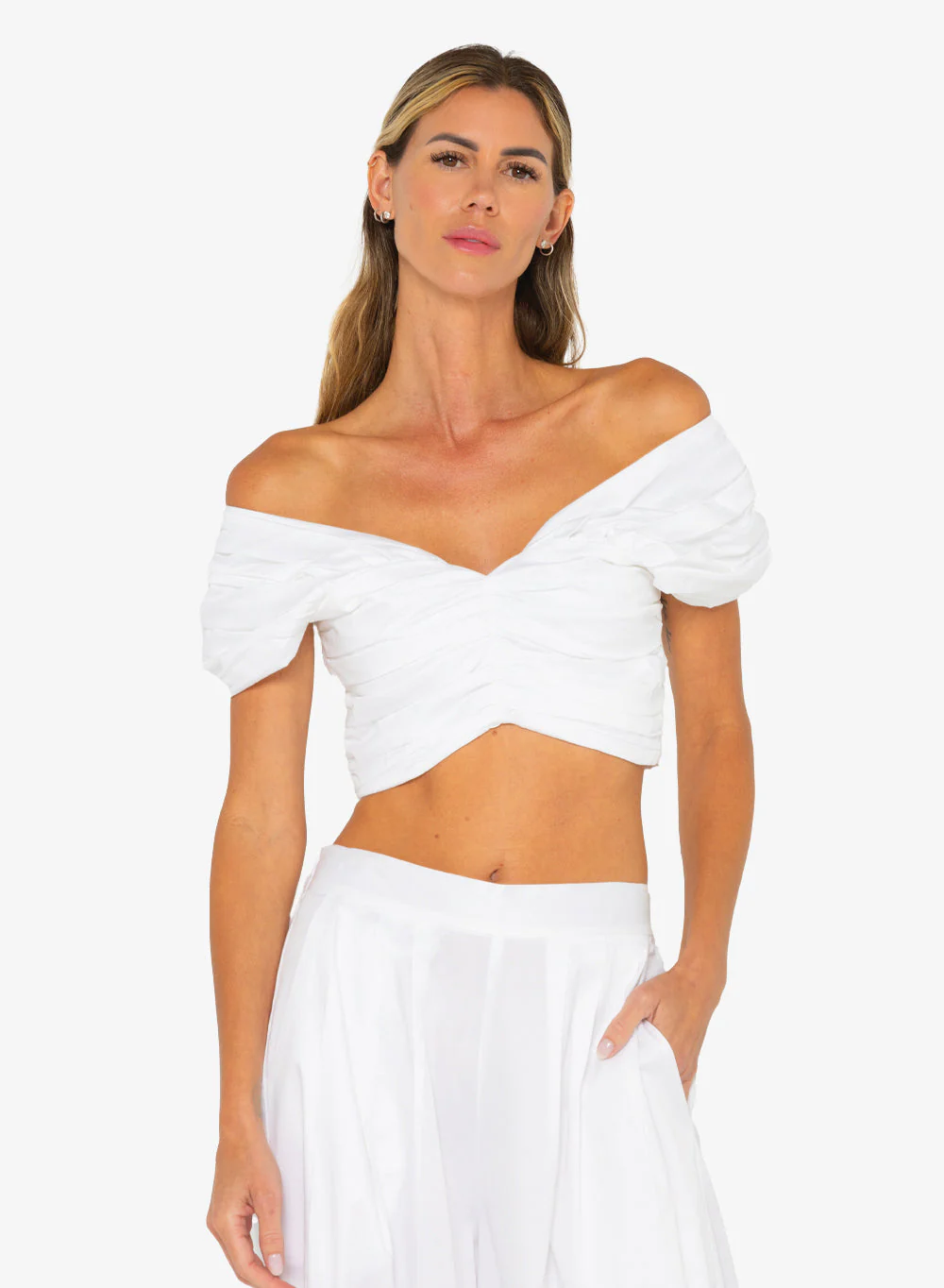 Rose Top - White