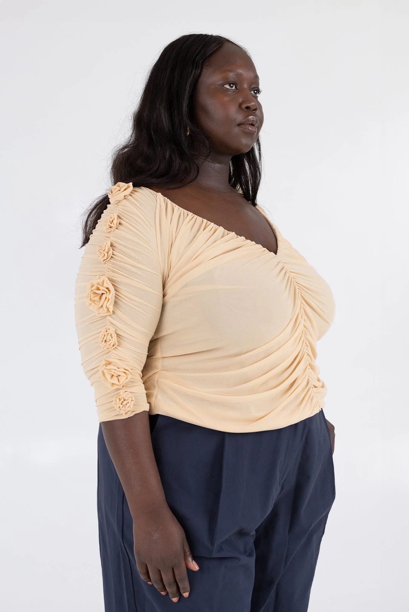 Rose Top - Vanilla - Image 8