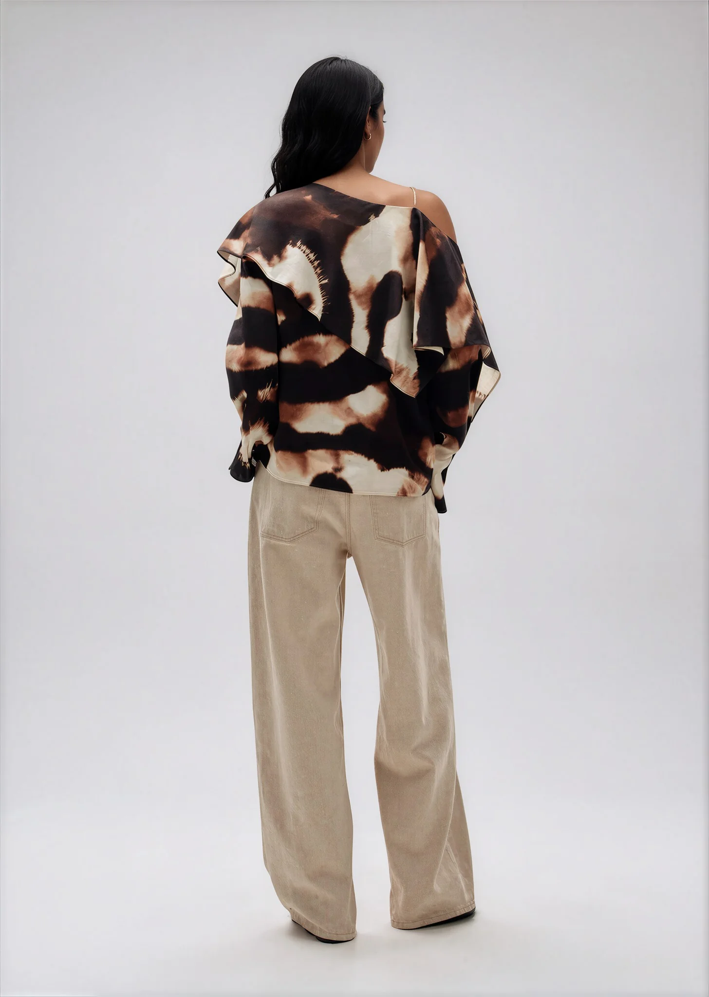 Lollo Blouse - Brown - Image 3