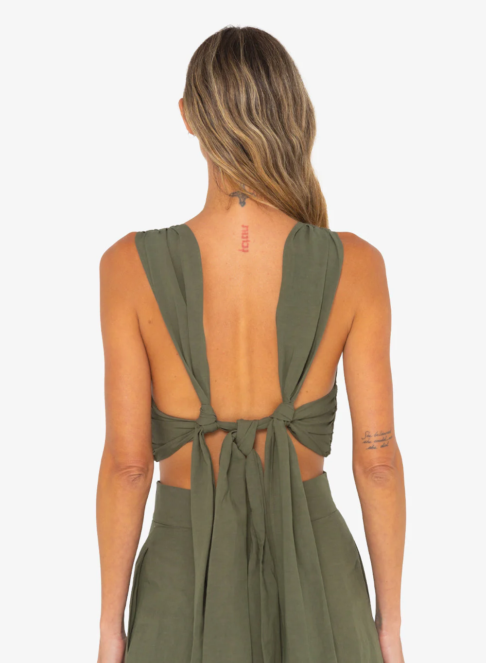 Sara Top - Olive - Image 2
