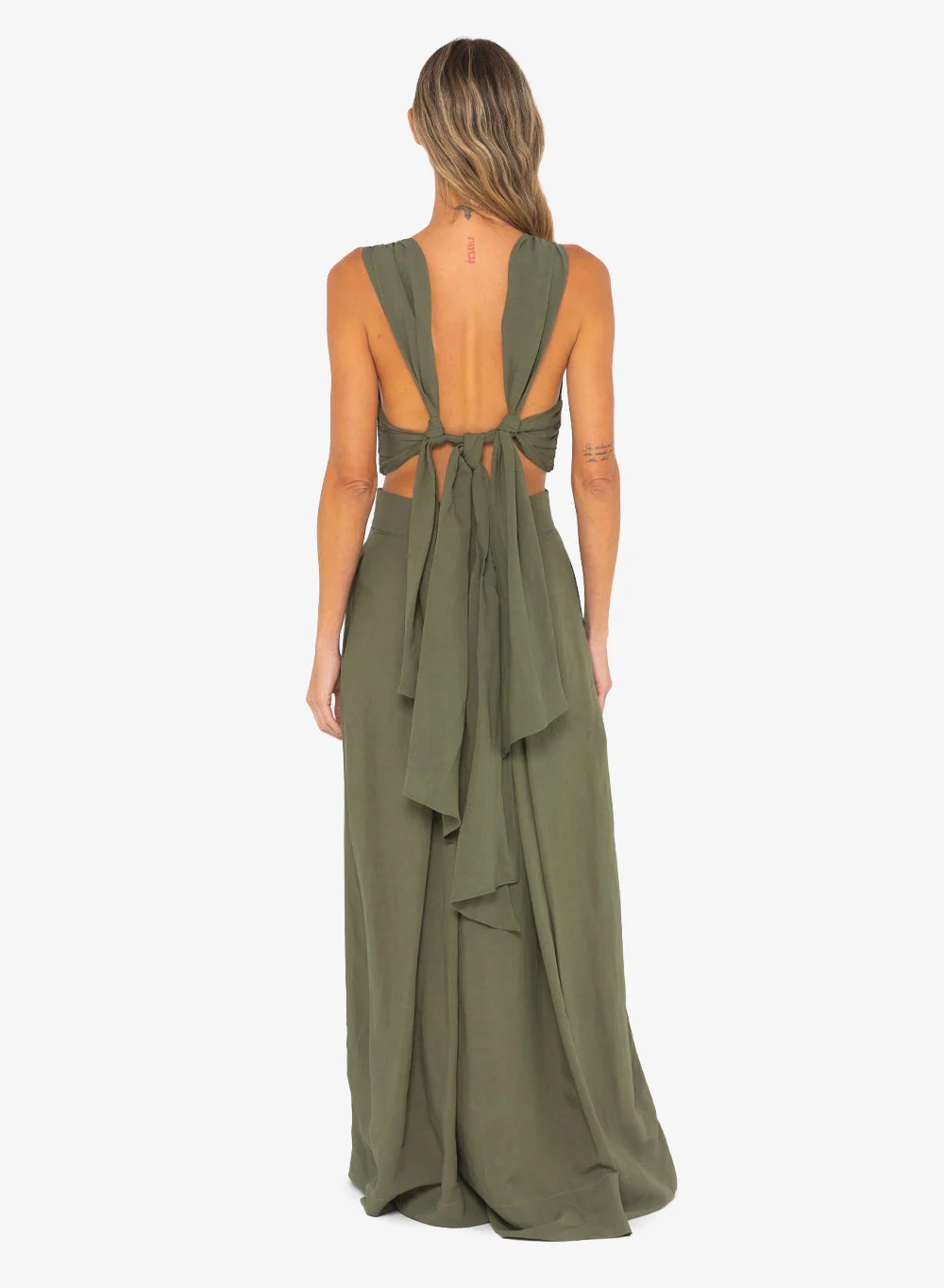 Sara Top - Olive - Image 3