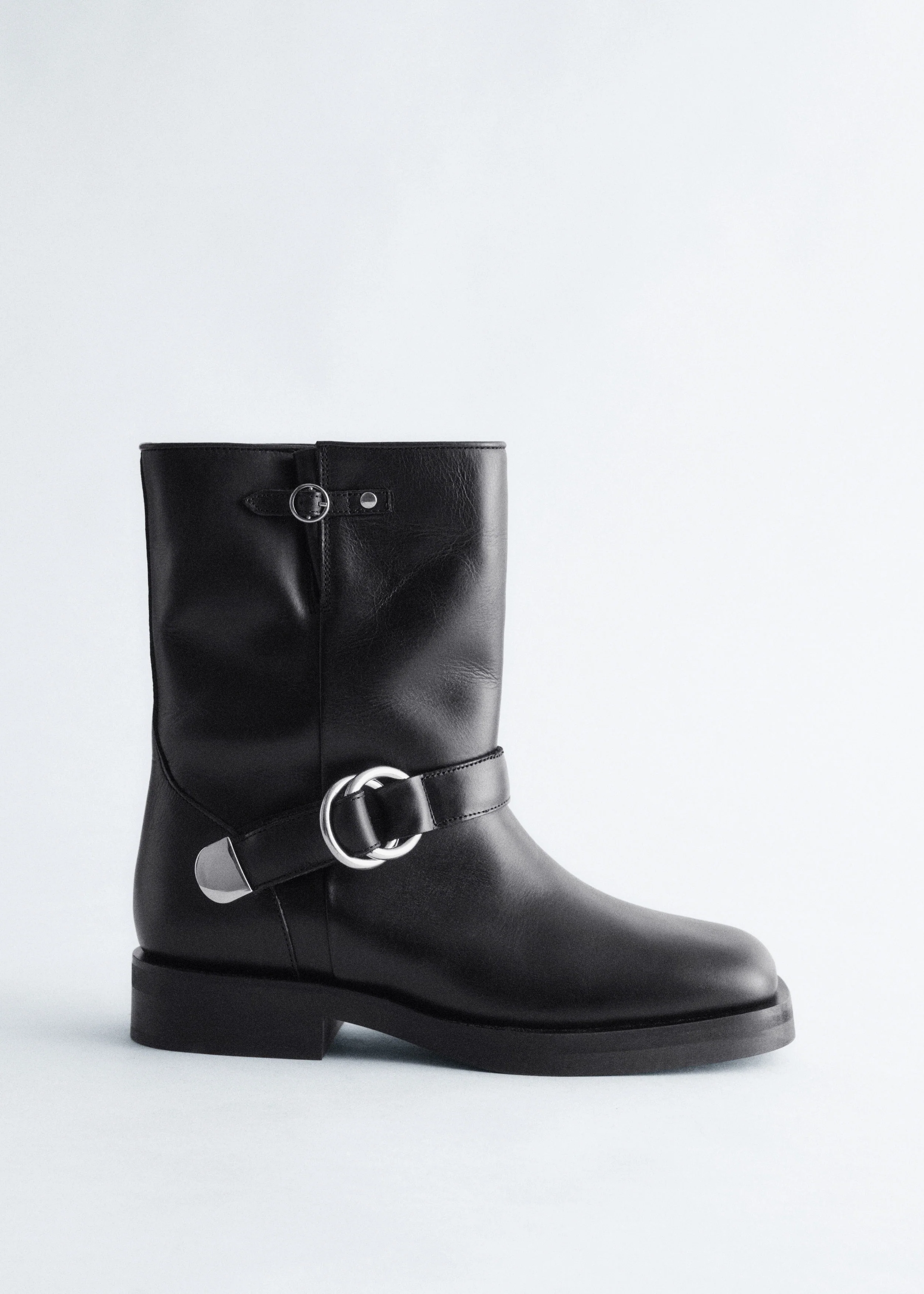 Sasha Biker Boot - Black