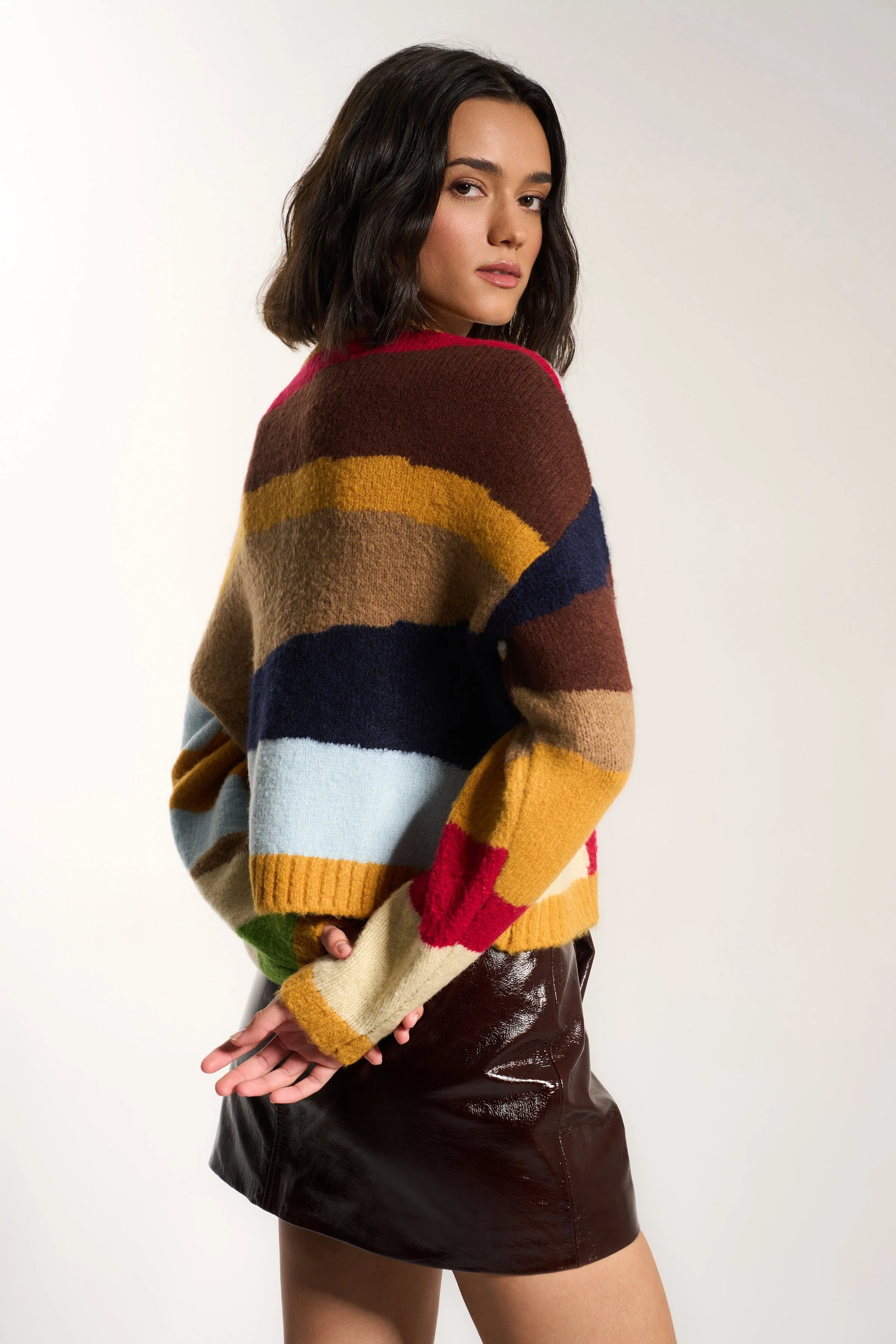 Selma Cardigan - Bronze Multi - Image 4