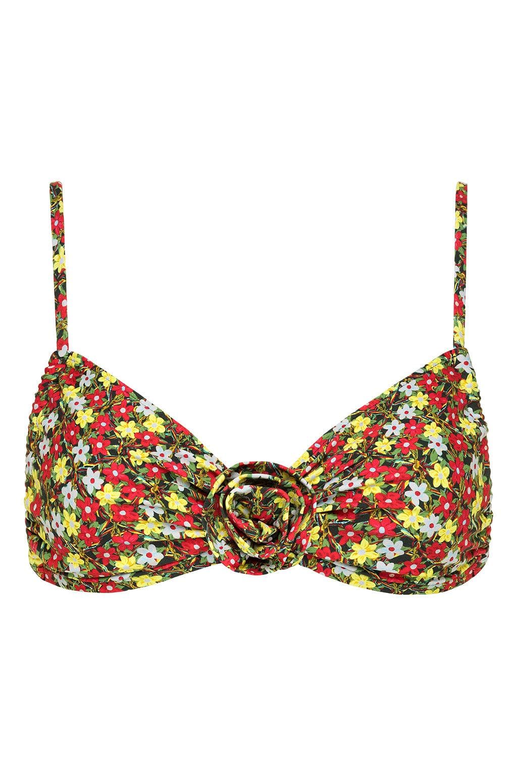 Sienna Floral Devin Rosa Bikini Top - Image 2
