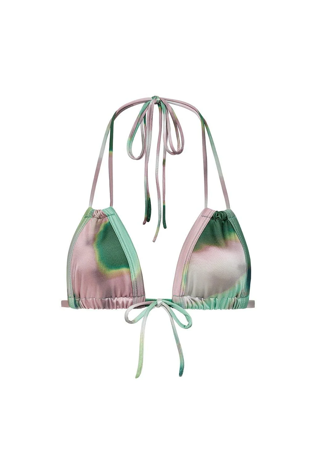 Silk Dye Euro Bow Bikini Top - Image 2