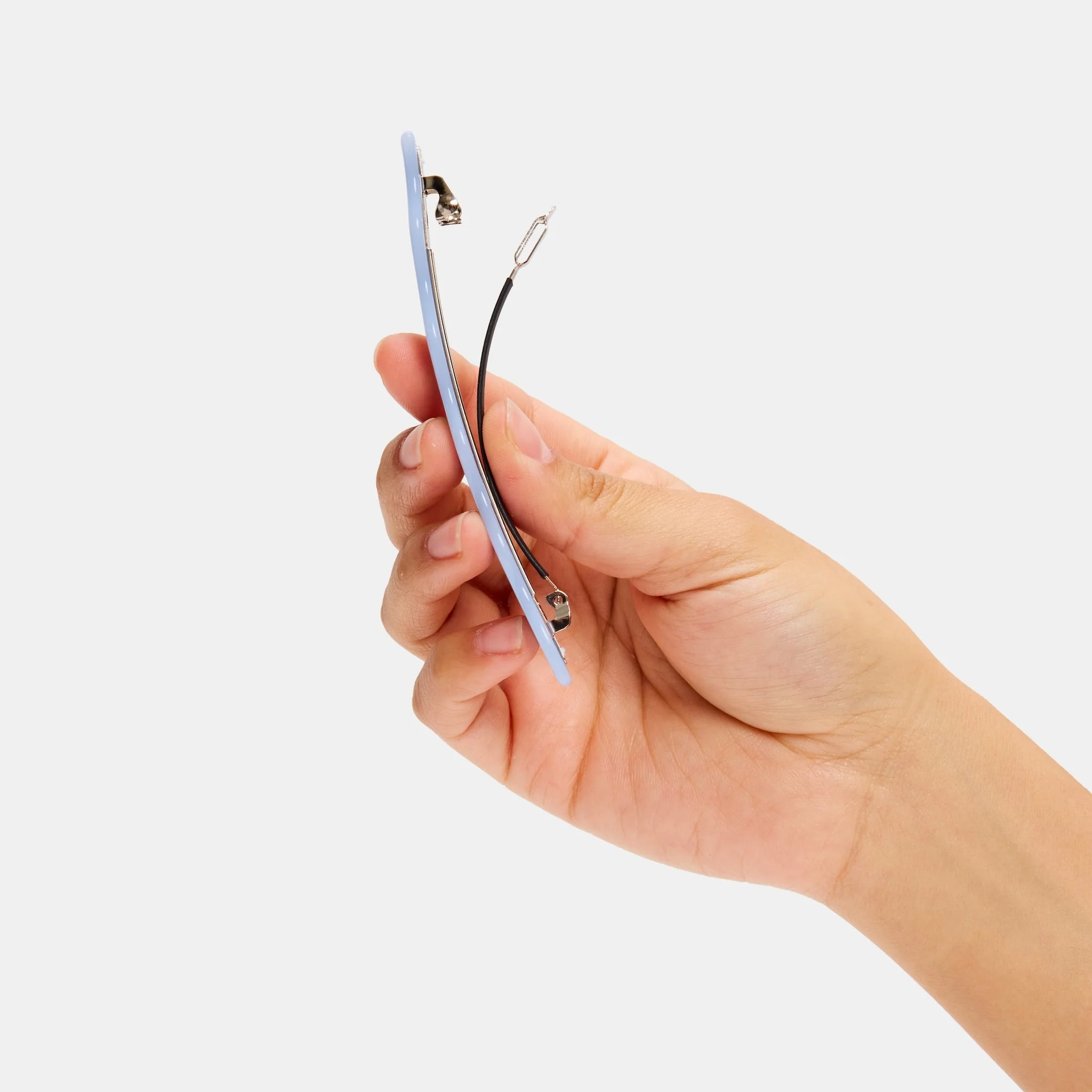 Skinny Wave Barette - Periwinkle - Image 3