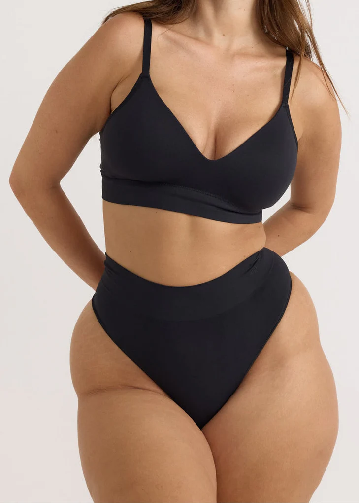 Smooth Thong 5 Pack - Seaweed / Walnut / Hazelnut / Black / Black - Image 4