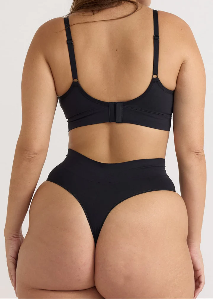 Smooth Thong 5 Pack - Seaweed / Walnut / Hazelnut / Black / Black - Image 5