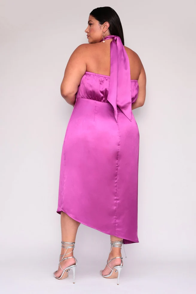 Sofia Dress - Fuchsia - Image 2