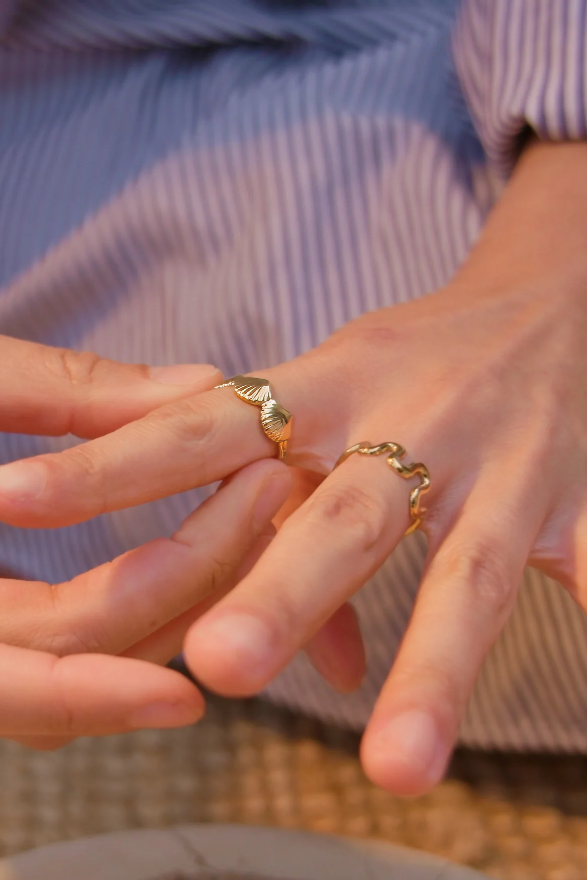 Son of a Beach Ring - 18K Gold Plated - Image 5