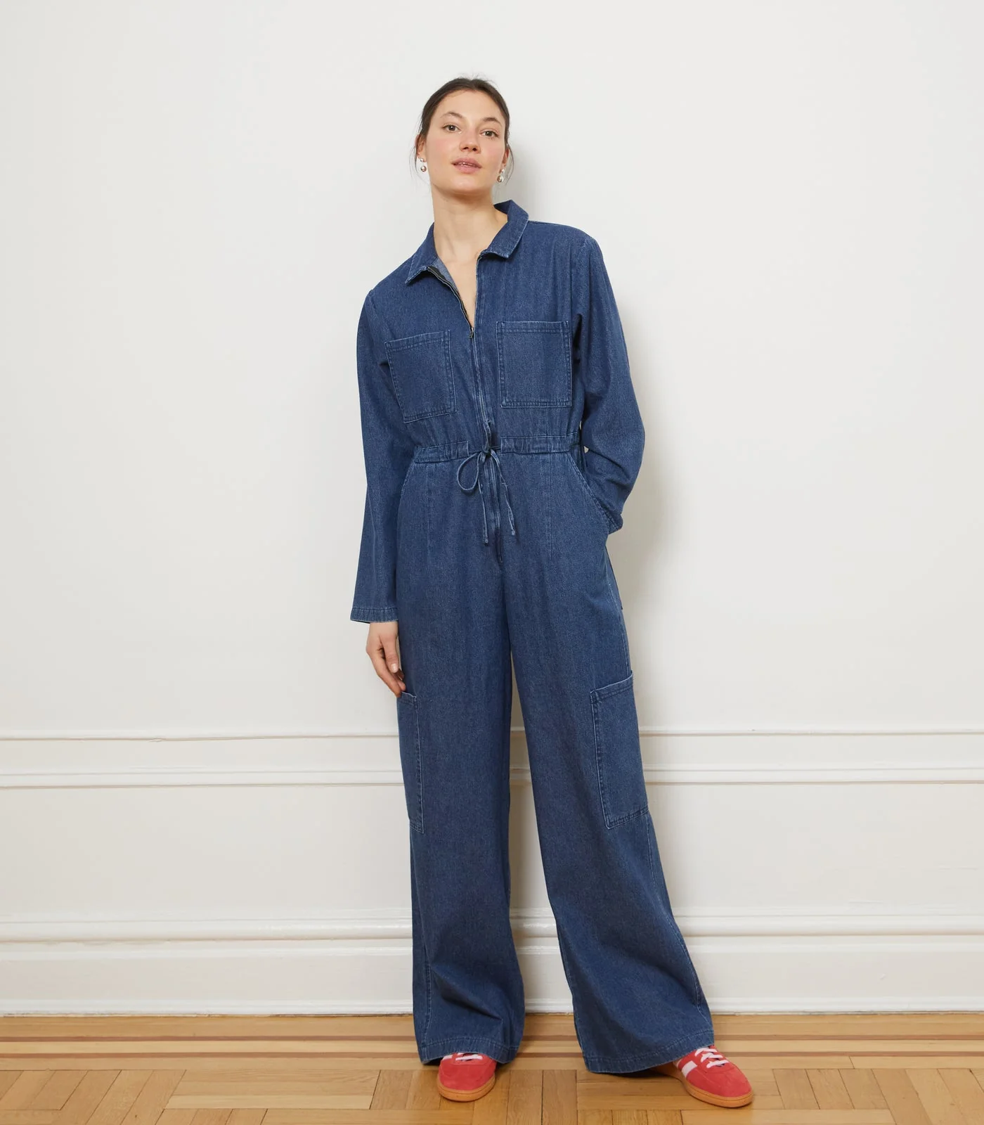 Spencer Jumpsuit - Indigo