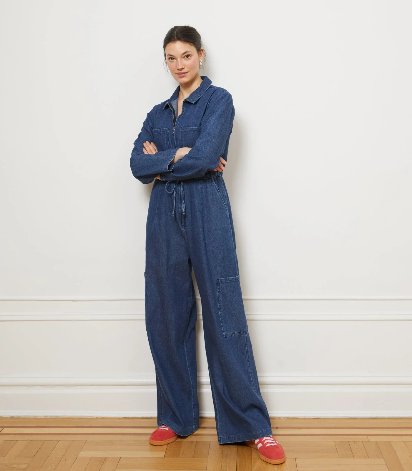 Spencer Jumpsuit - Indigo - Image 3