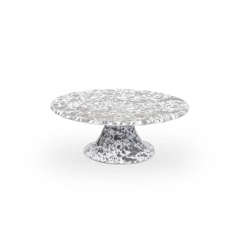 Splatter Cake Stand - Grey