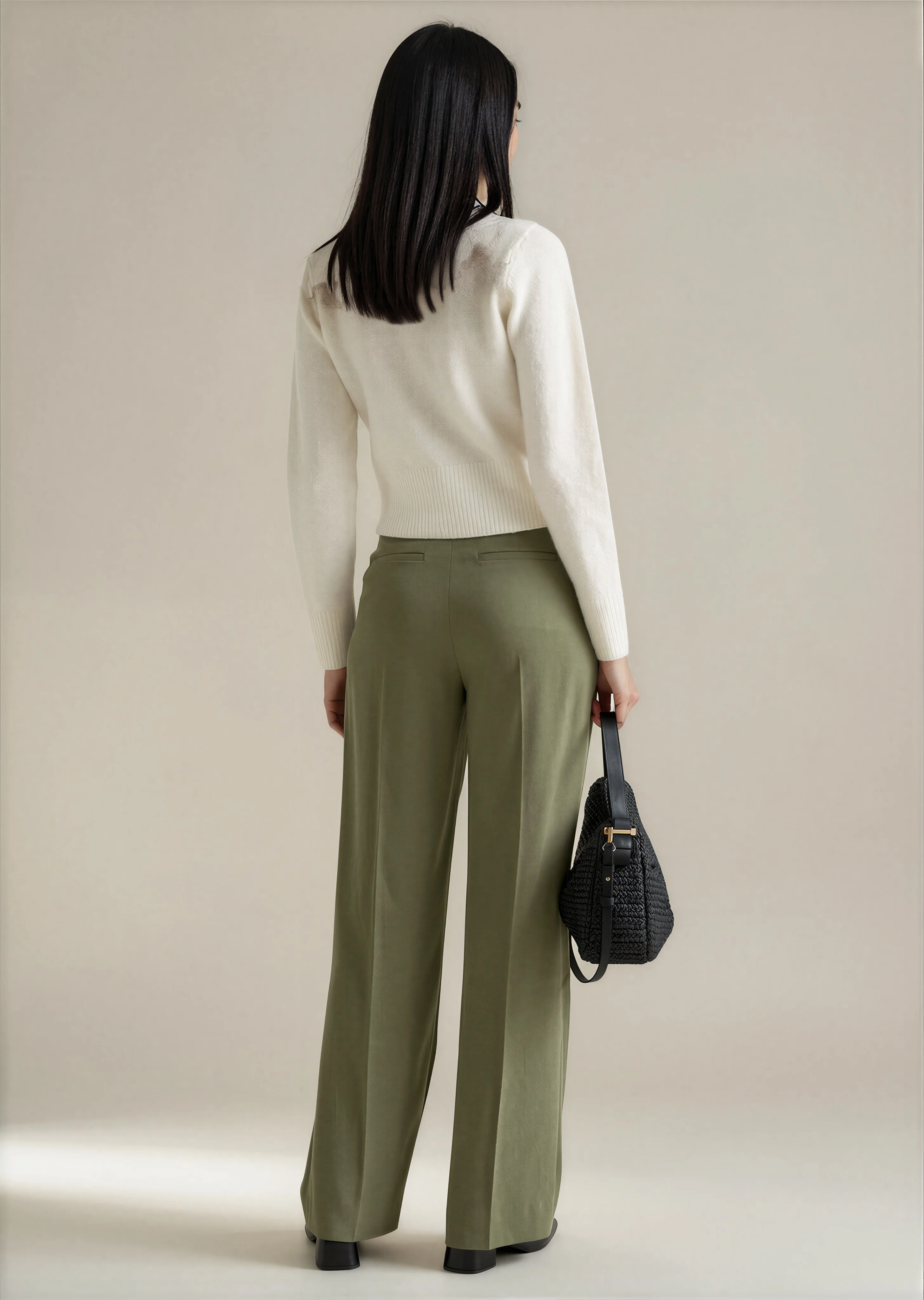 Augusta Trousers - Khaki - Image 2